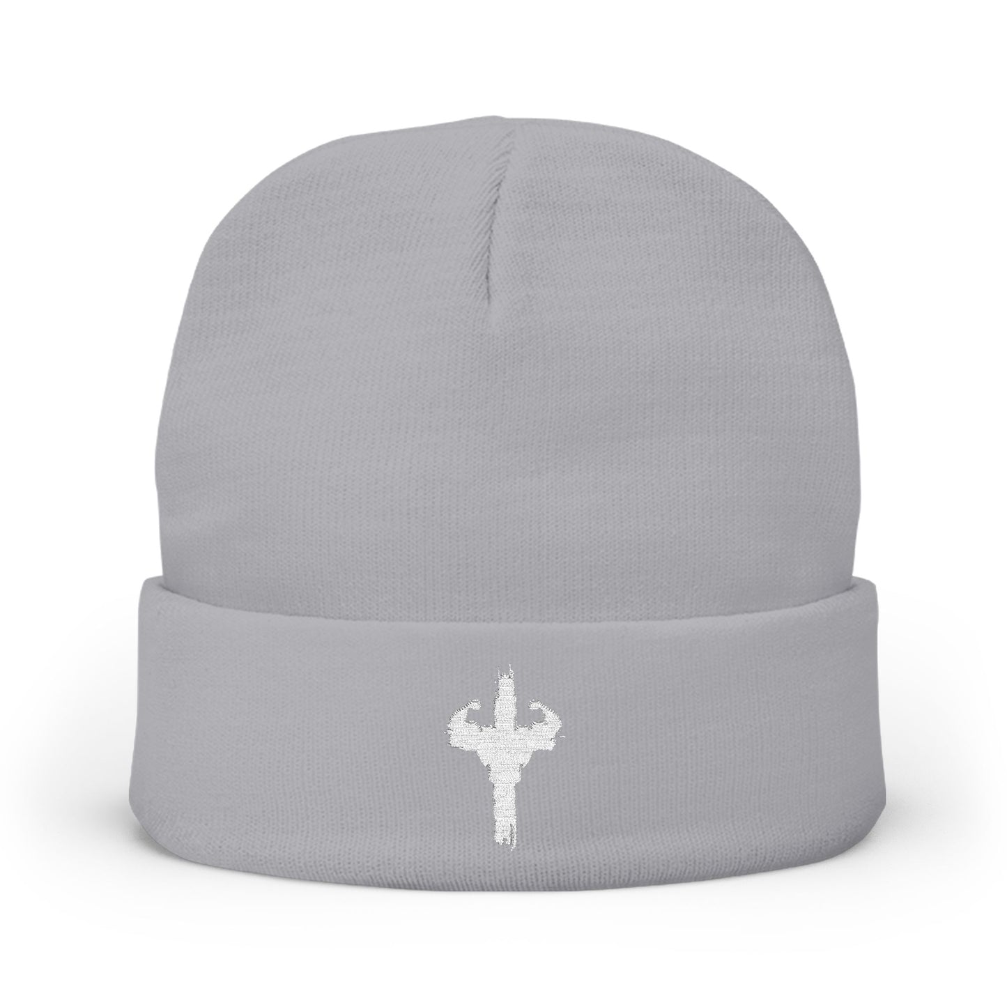 Embroidered HolyPower Knit Beanie | Cozy Winter Hat, Gift for Him or Her, Stylish Accessory, Casual Wear