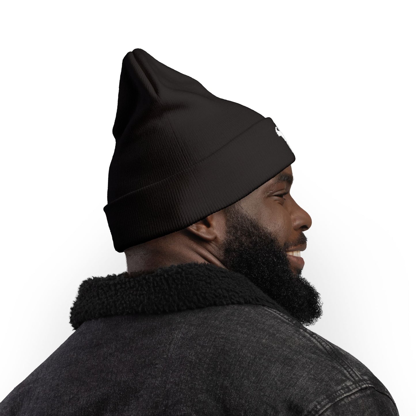 Embroidered HolyPower Knit Beanie | Cozy Winter Hat, Gift for Him or Her, Stylish Accessory, Casual Wear