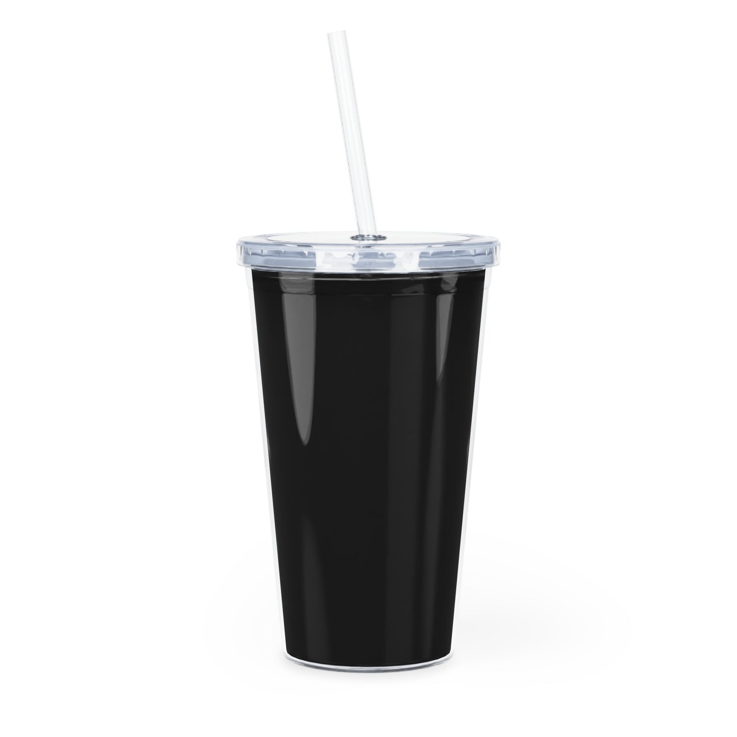 Inspirational HolyPower Plastic Tumbler with Straw | Motivational Travel Cup, HolyPower Drinkware