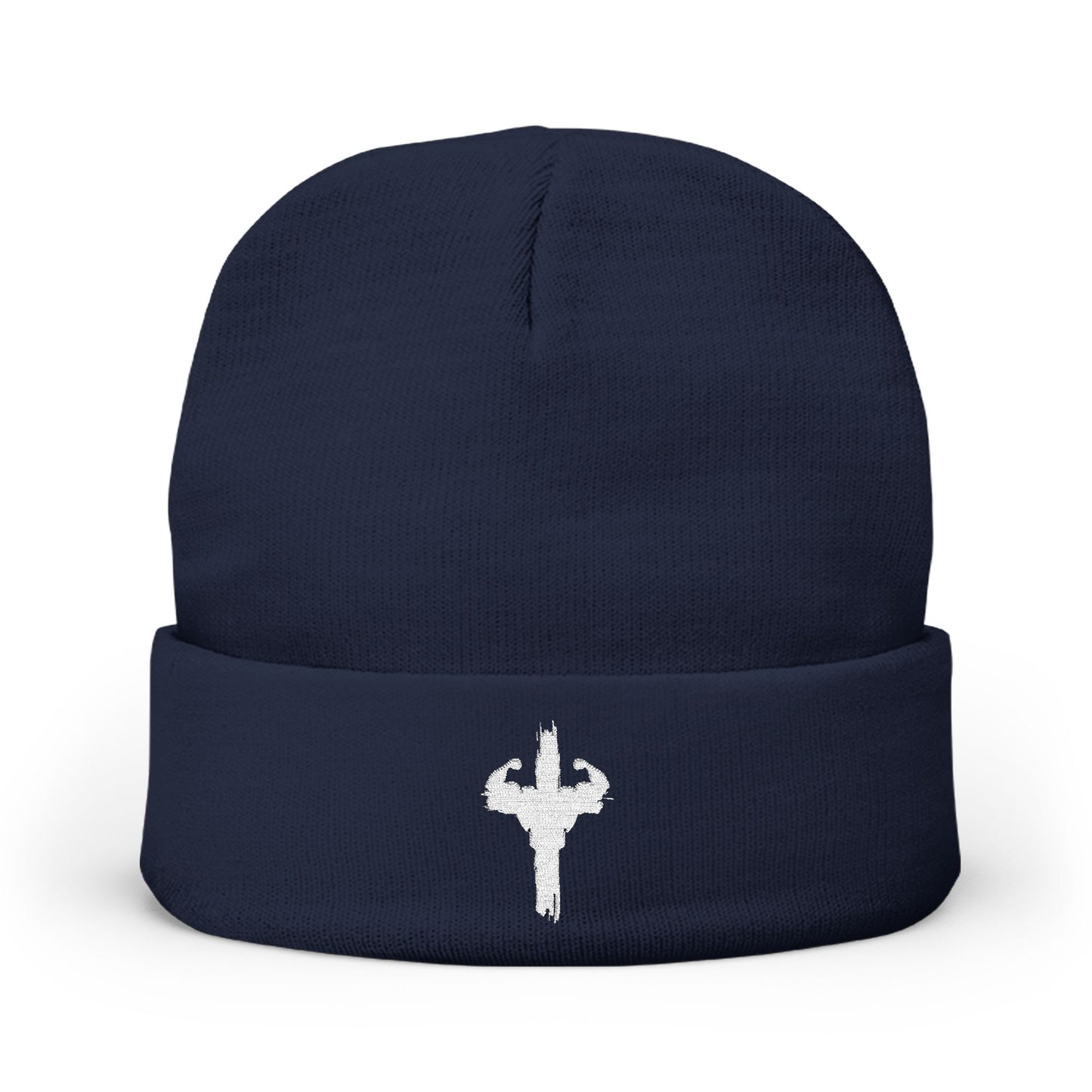 Embroidered HolyPower Knit Beanie | Cozy Winter Hat, Gift for Him or Her, Stylish Accessory, Casual Wear
