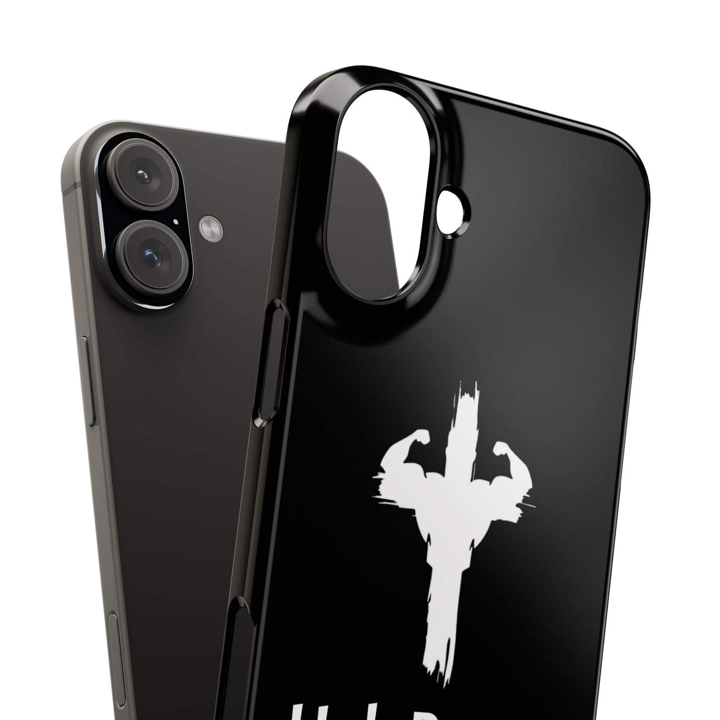 HolyPower Slim Phone Cases For All Different Kinds Of Models For iPhones, Inspirational Phone Cover, Scripture Phone Case