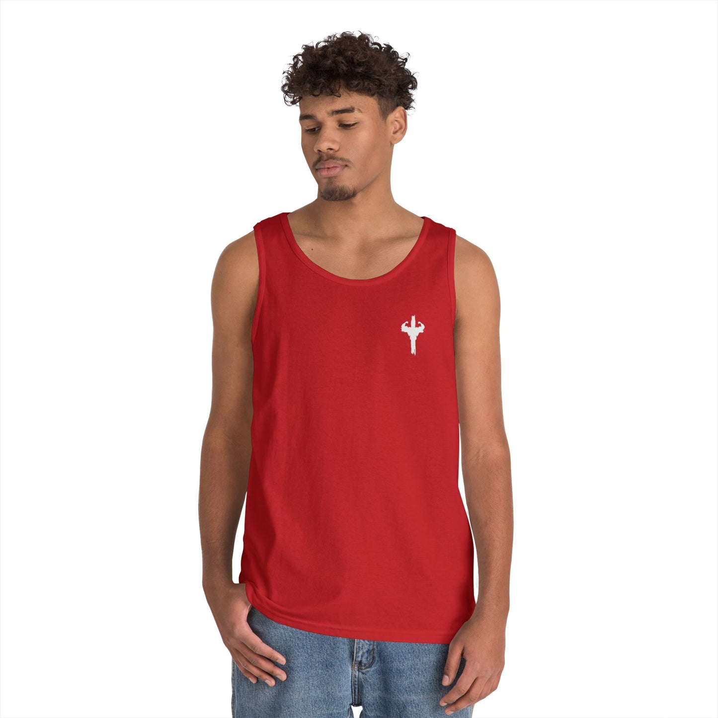 HolyPower Motivational Tank Top | Unisex, Inspirational Gym Workout Gear, Unique Summer Activewear