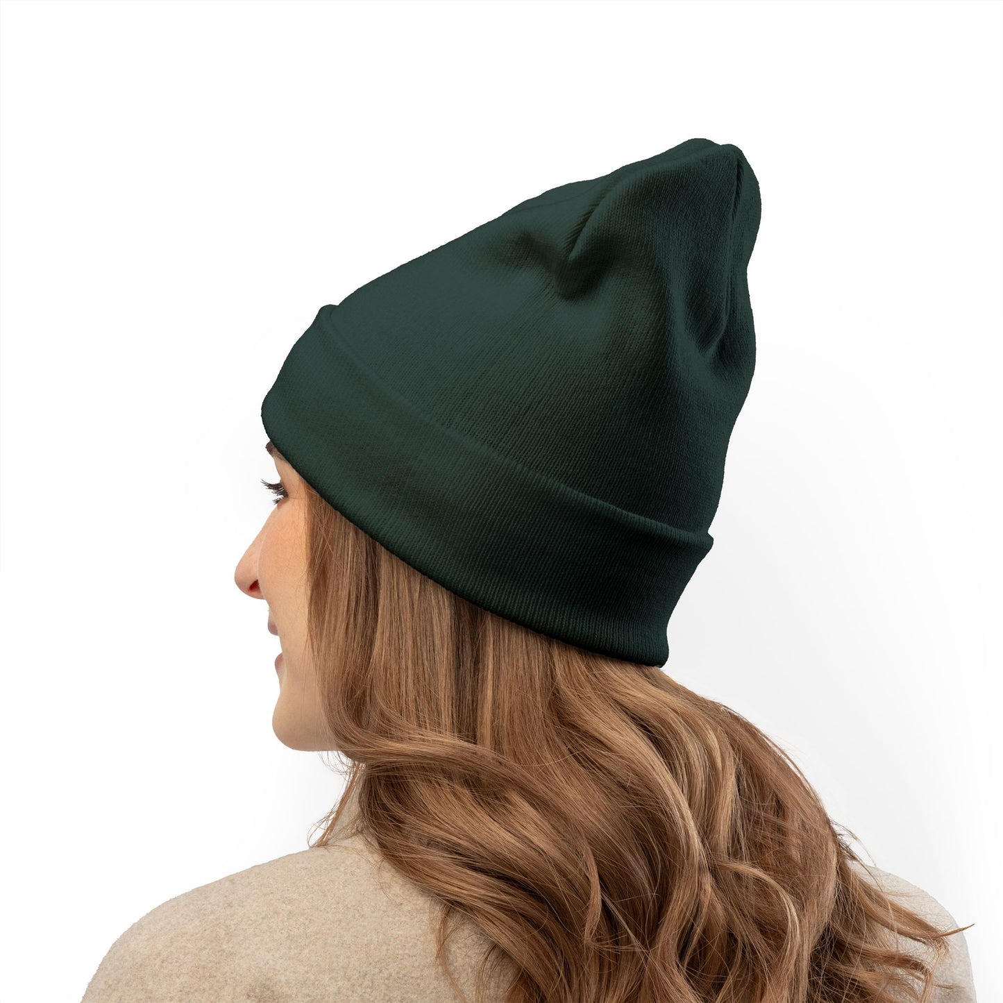 Embroidered HolyPower Knit Beanie | Cozy Winter Hat, Gift for Him or Her, Stylish Accessory, Casual Wear