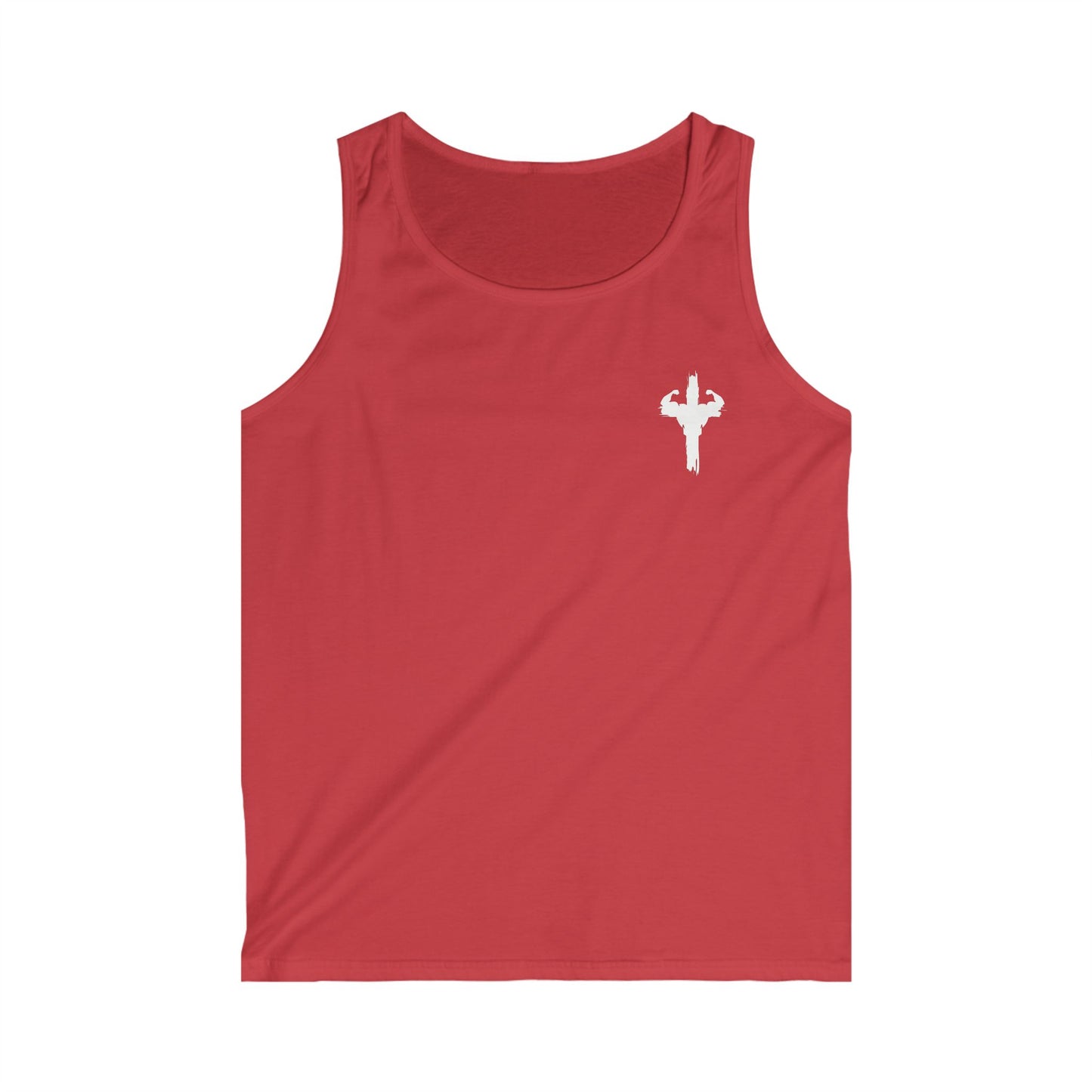 Men's Motivational HolyPower Tank Top | Inspirational Gym Workout Gear, Unique Summer Activewear