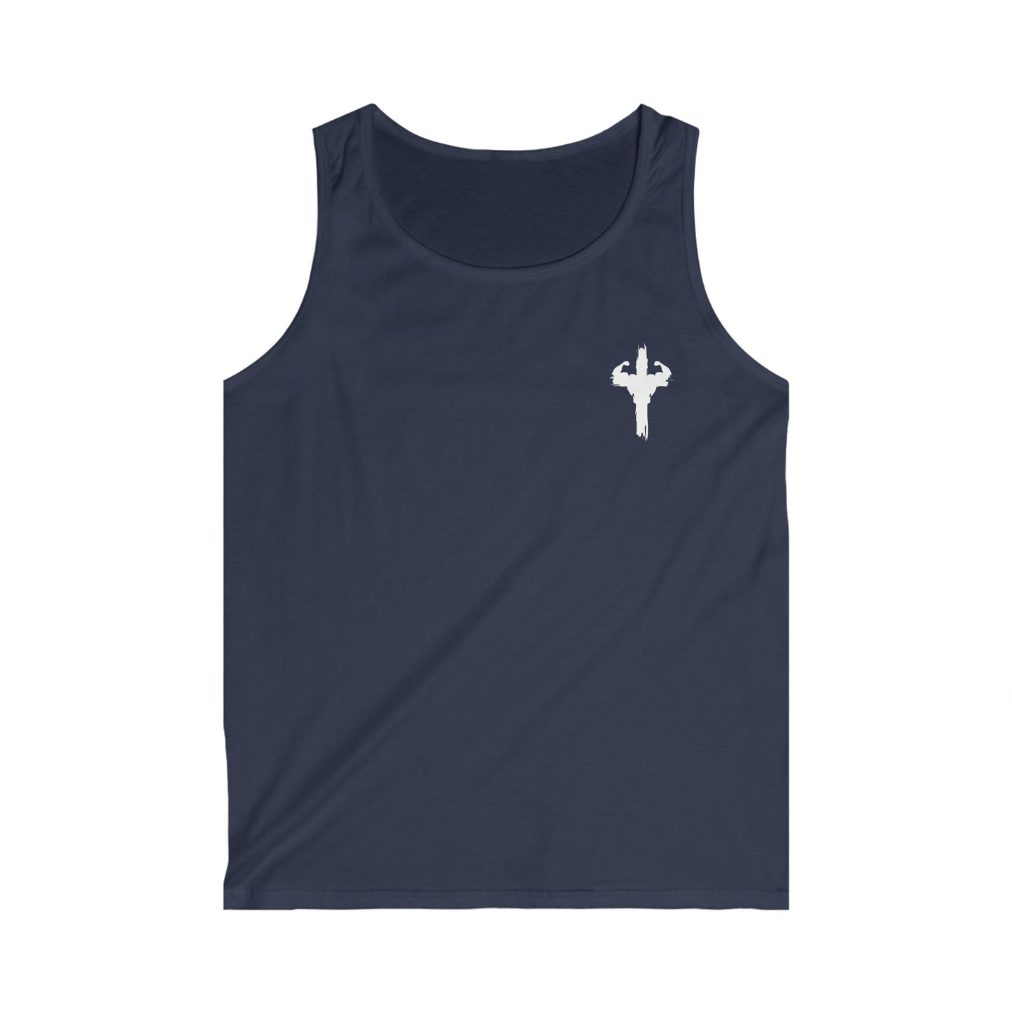 Men's Motivational HolyPower Tank Top | Inspirational Gym Workout Gear, Unique Summer Activewear