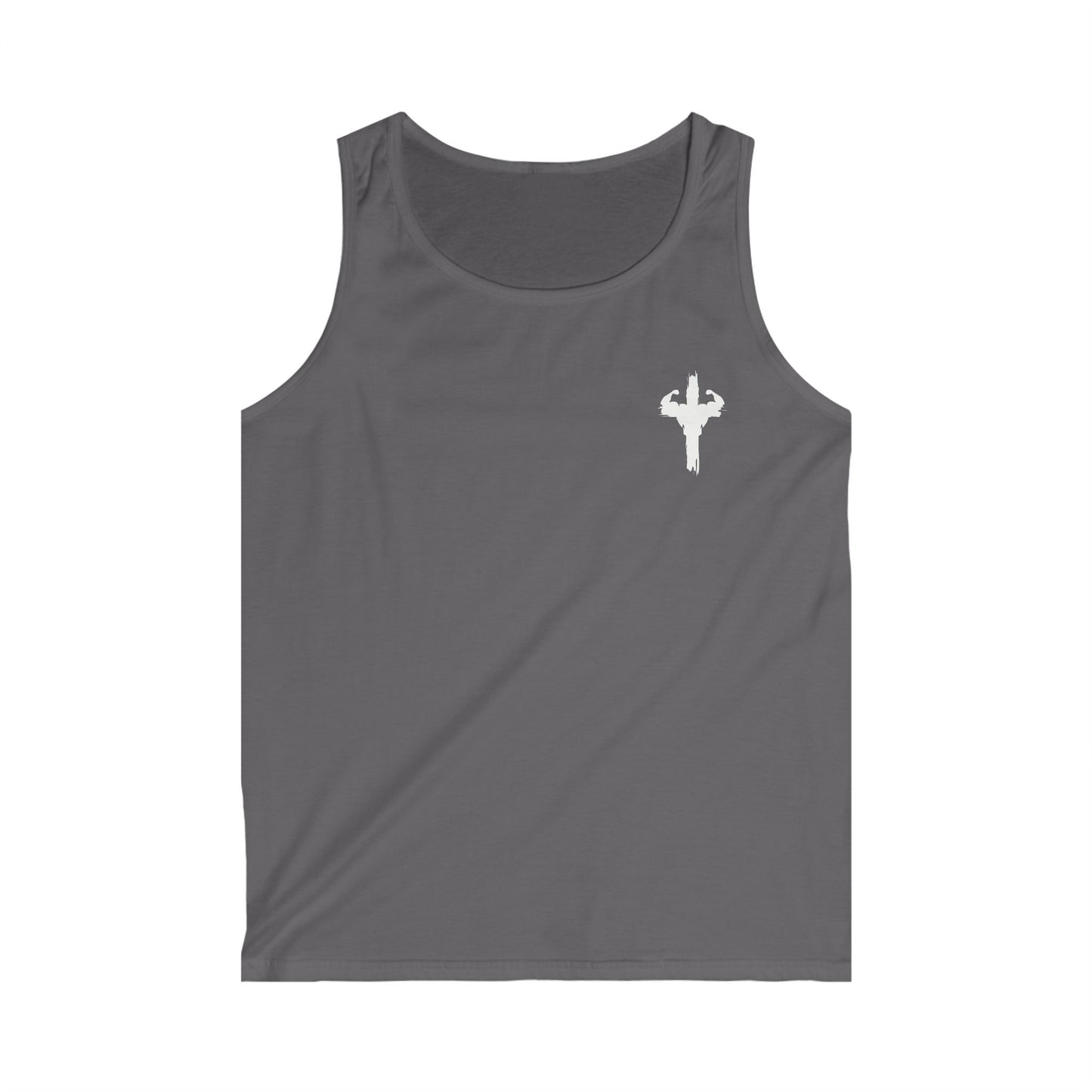 Men's Motivational HolyPower Tank Top | Inspirational Gym Workout Gear, Unique Summer Activewear