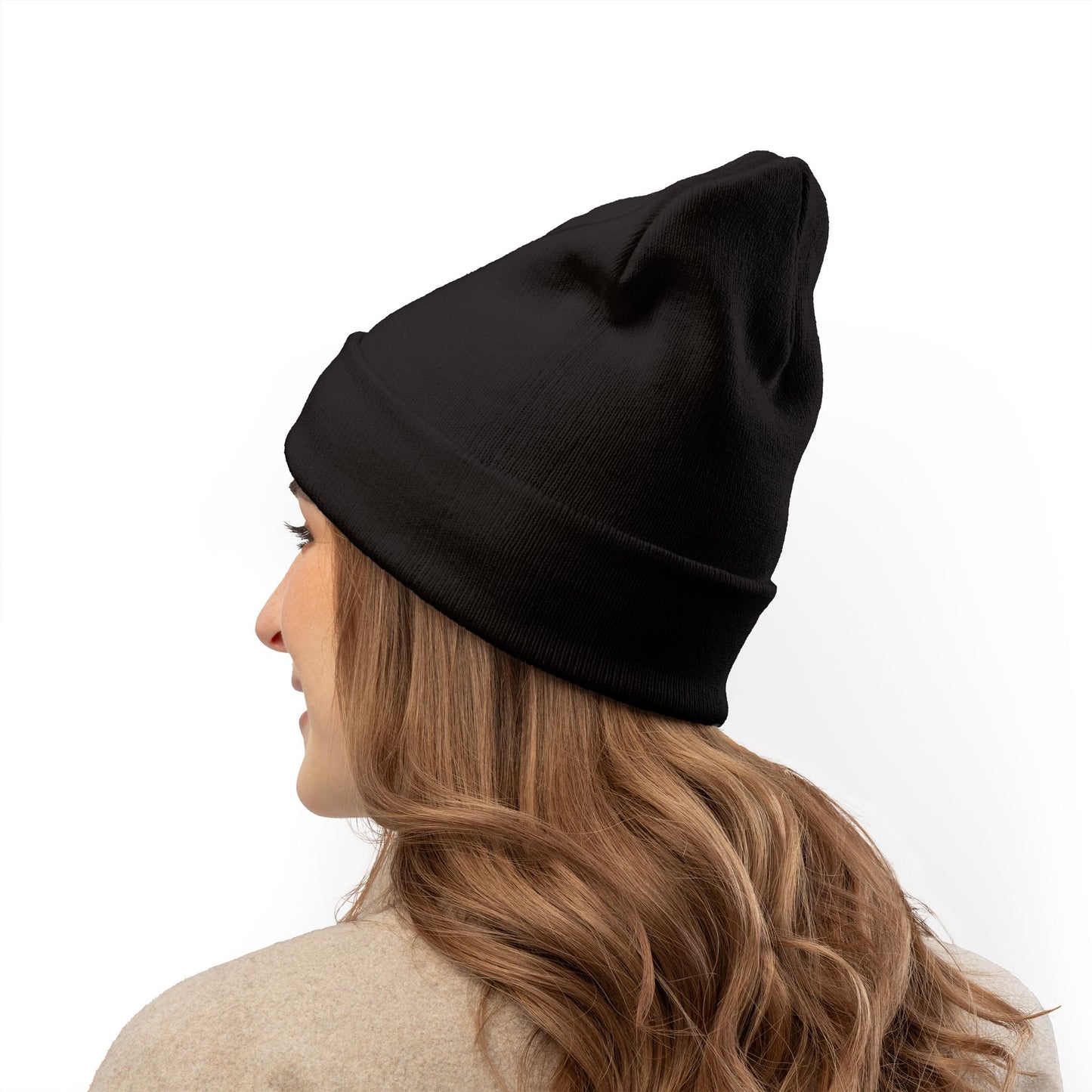 Embroidered HolyPower Knit Beanie | Cozy Winter Hat, Gift for Him or Her, Stylish Accessory, Casual Wear