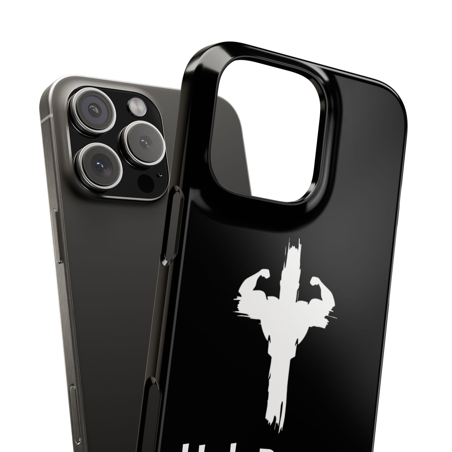 HolyPower Slim Phone Cases For All Different Kinds Of Models For iPhones, Inspirational Phone Cover, Scripture Phone Case