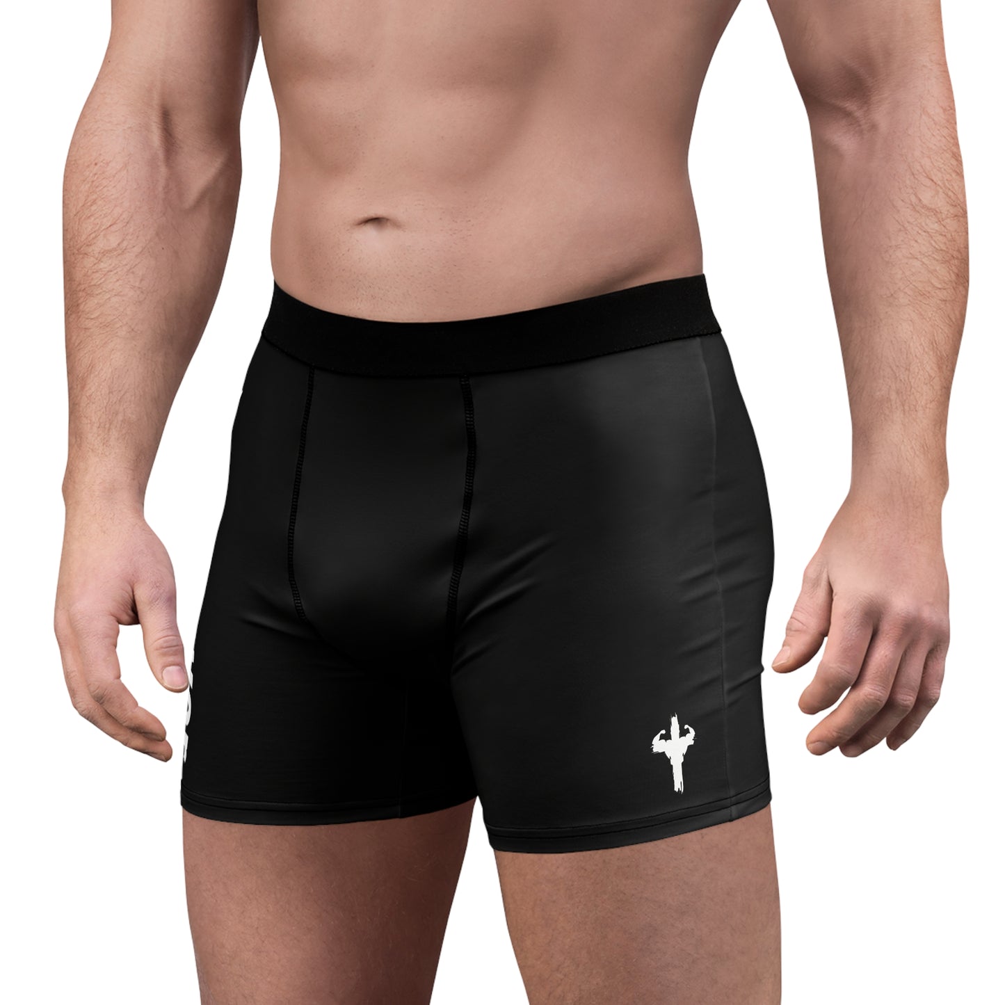 Men's HolyPower Boxer Briefs, Comfortable Underwear, Athletic-Looking Boxers