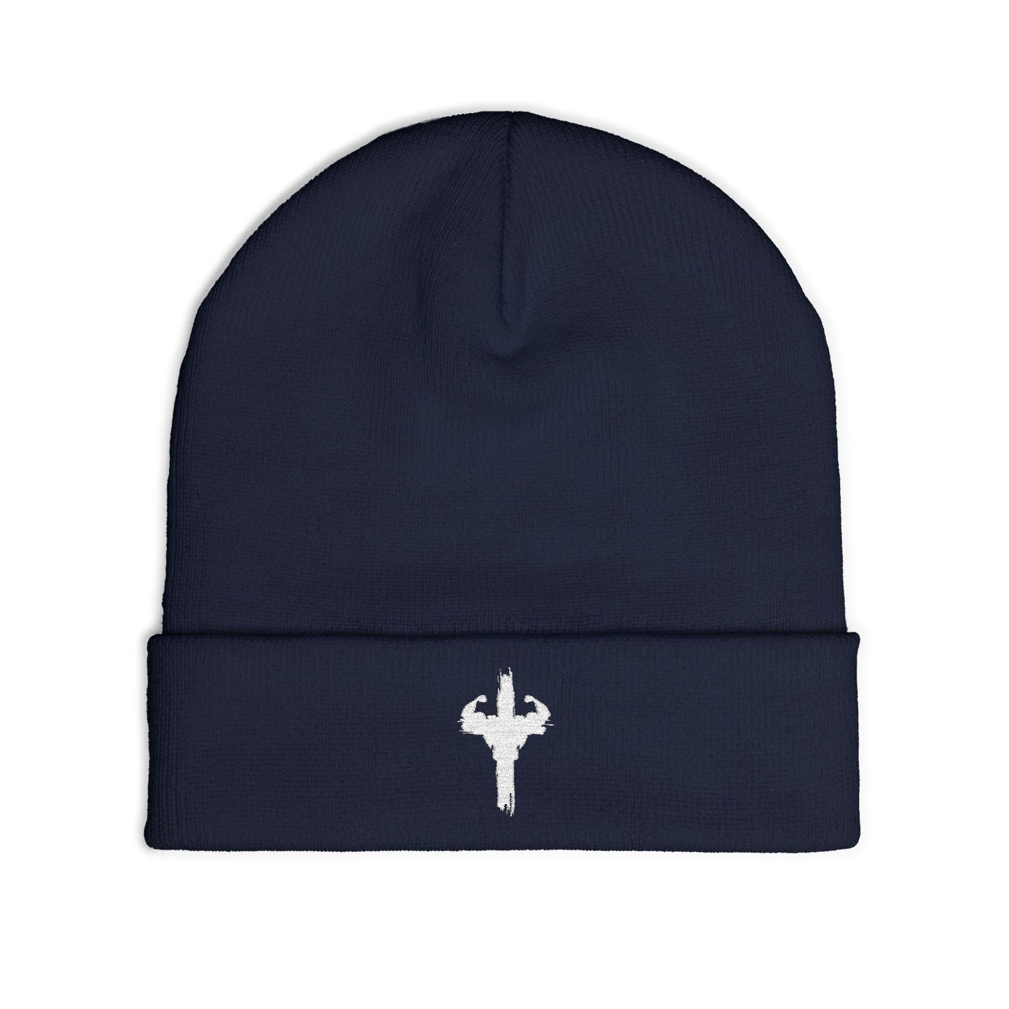 Embroidered HolyPower Knit Beanie | Cozy Winter Hat, Gift for Him or Her, Stylish Accessory, Casual Wear