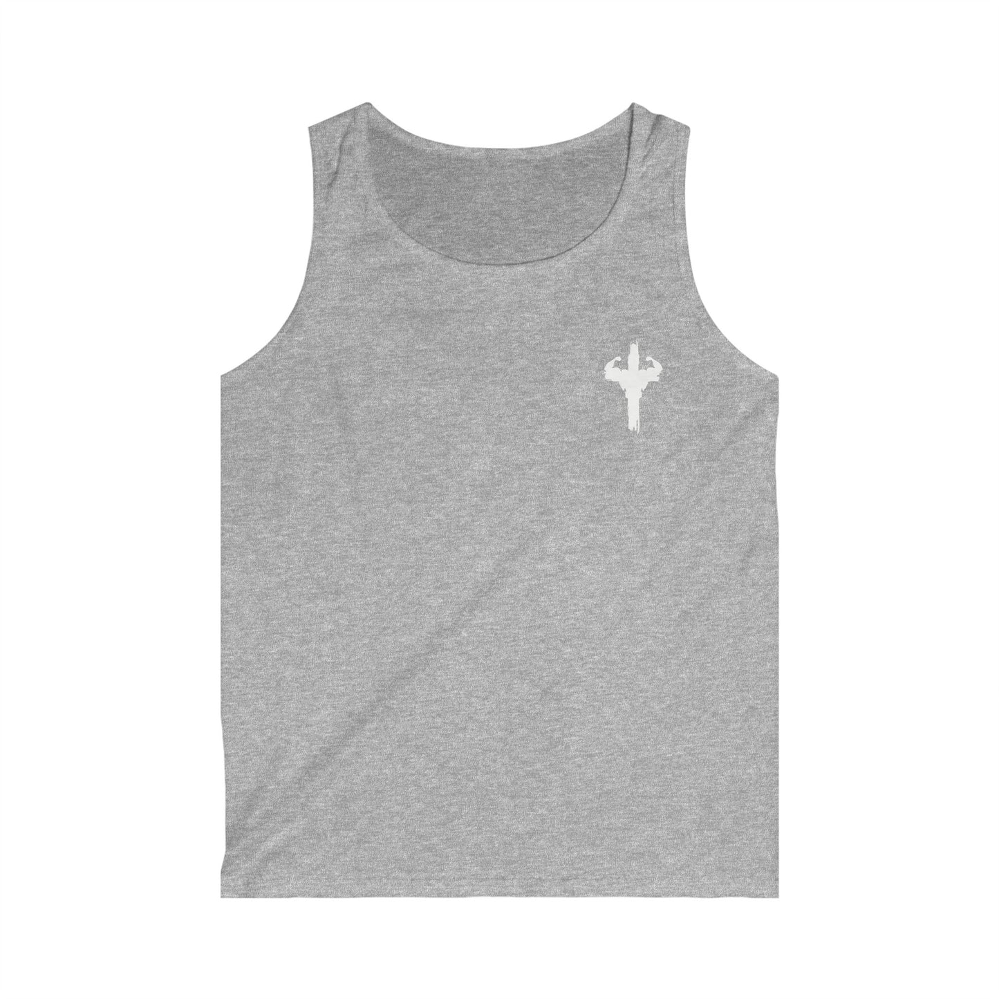 Men's Motivational HolyPower Tank Top | Inspirational Gym Workout Gear, Unique Summer Activewear