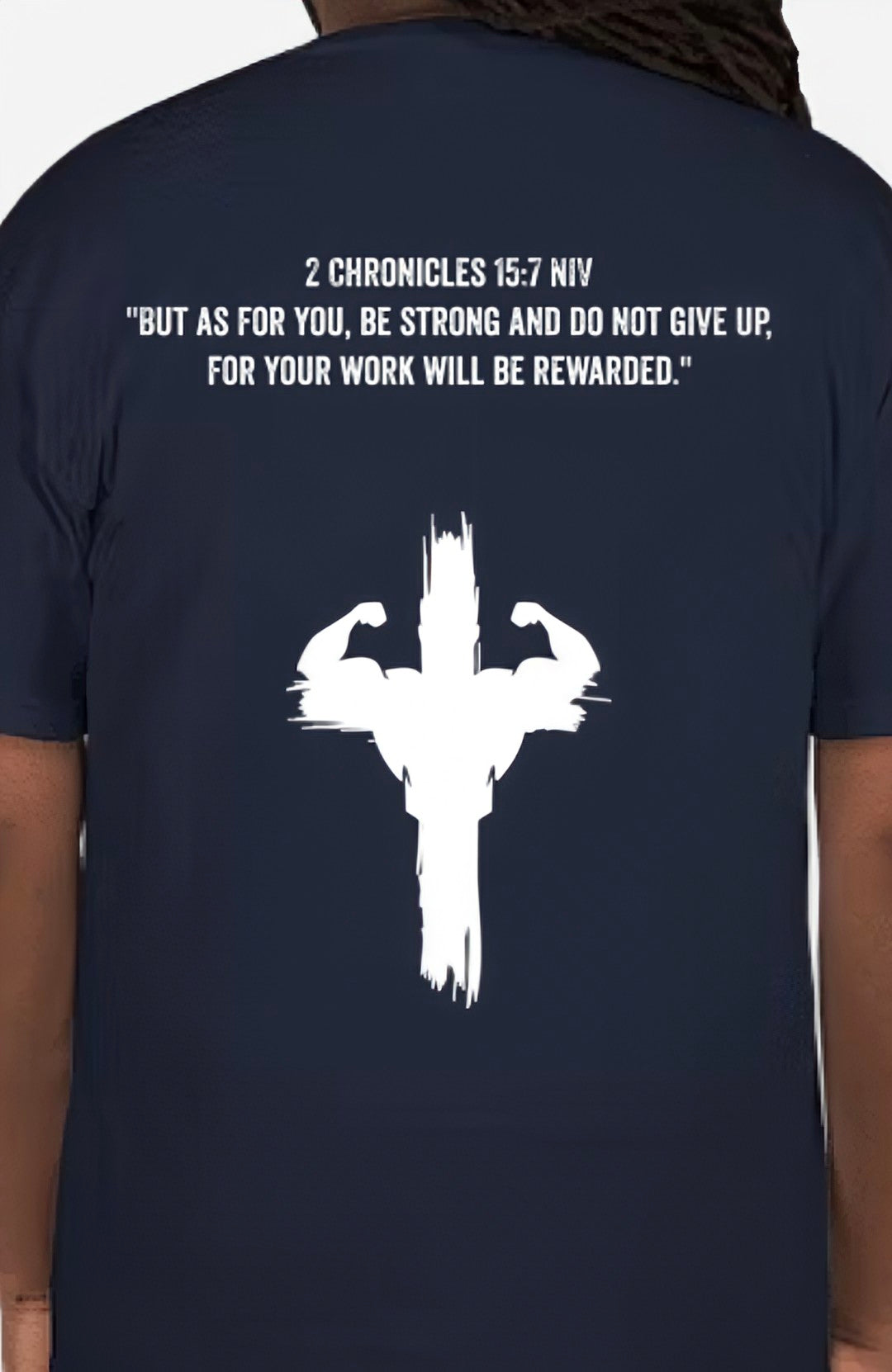 HolyPower - Navy Blue HolyPower T-Shirt (LIMITED SUPPLY)