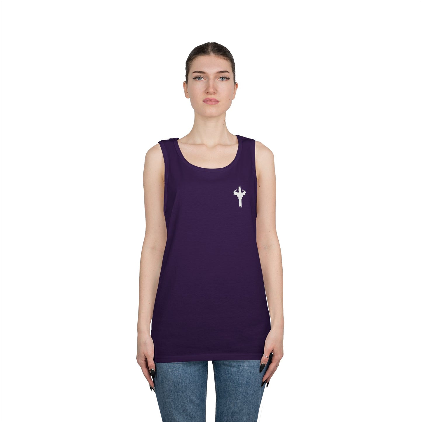 HolyPower Motivational Tank Top | Unisex, Inspirational Gym Workout Gear, Unique Summer Activewear