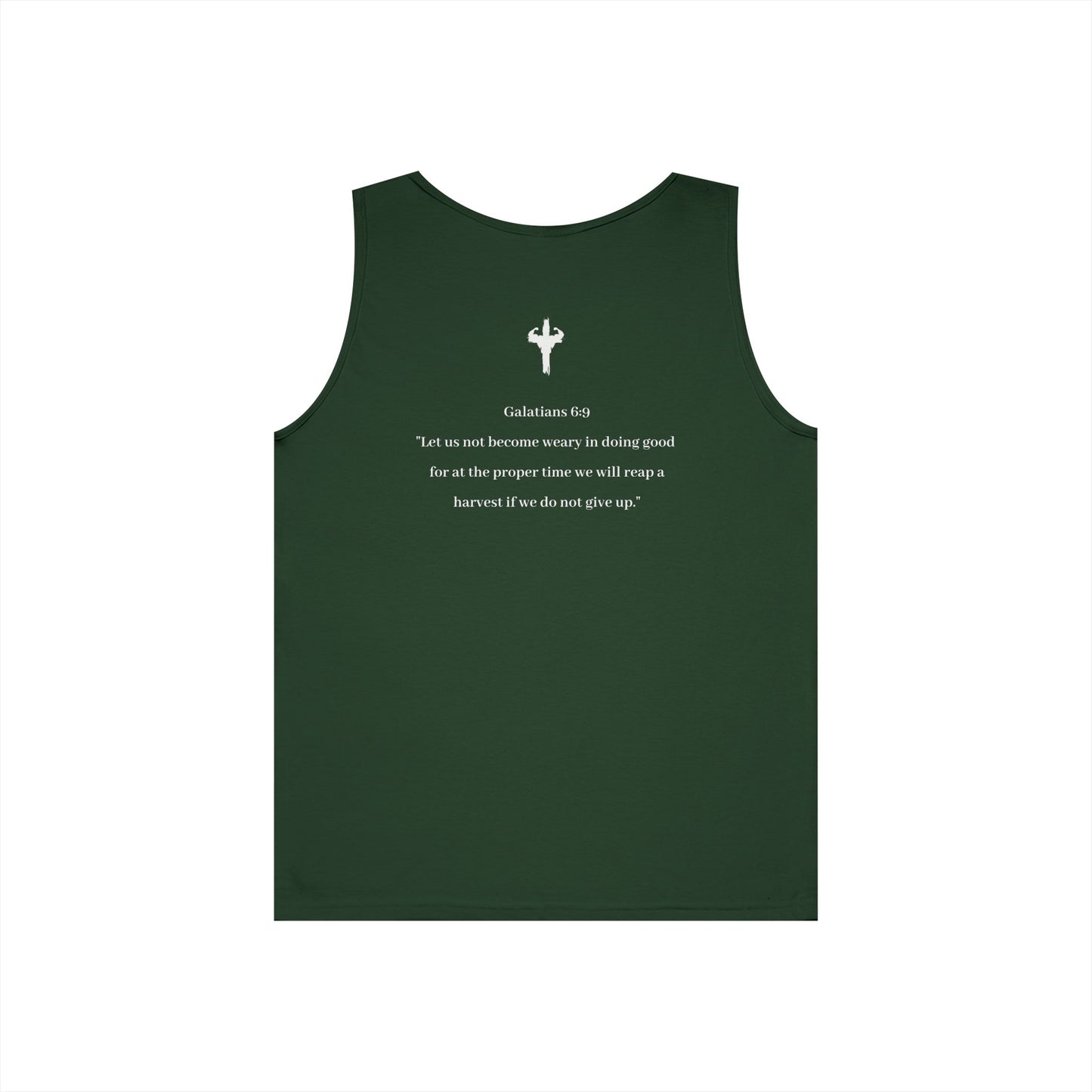 HolyPower Motivational Tank Top | Unisex, Inspirational Gym Workout Gear, Unique Summer Activewear