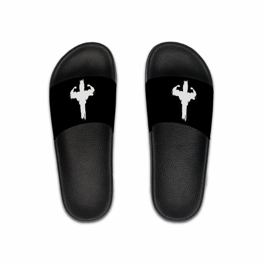 Men's HolyPower Slide Sandals with Athletic Design, Perfect for Beach or Gym