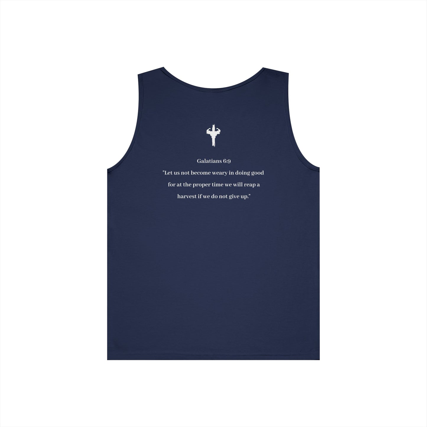 HolyPower Motivational Tank Top | Unisex, Inspirational Gym Workout Gear, Unique Summer Activewear
