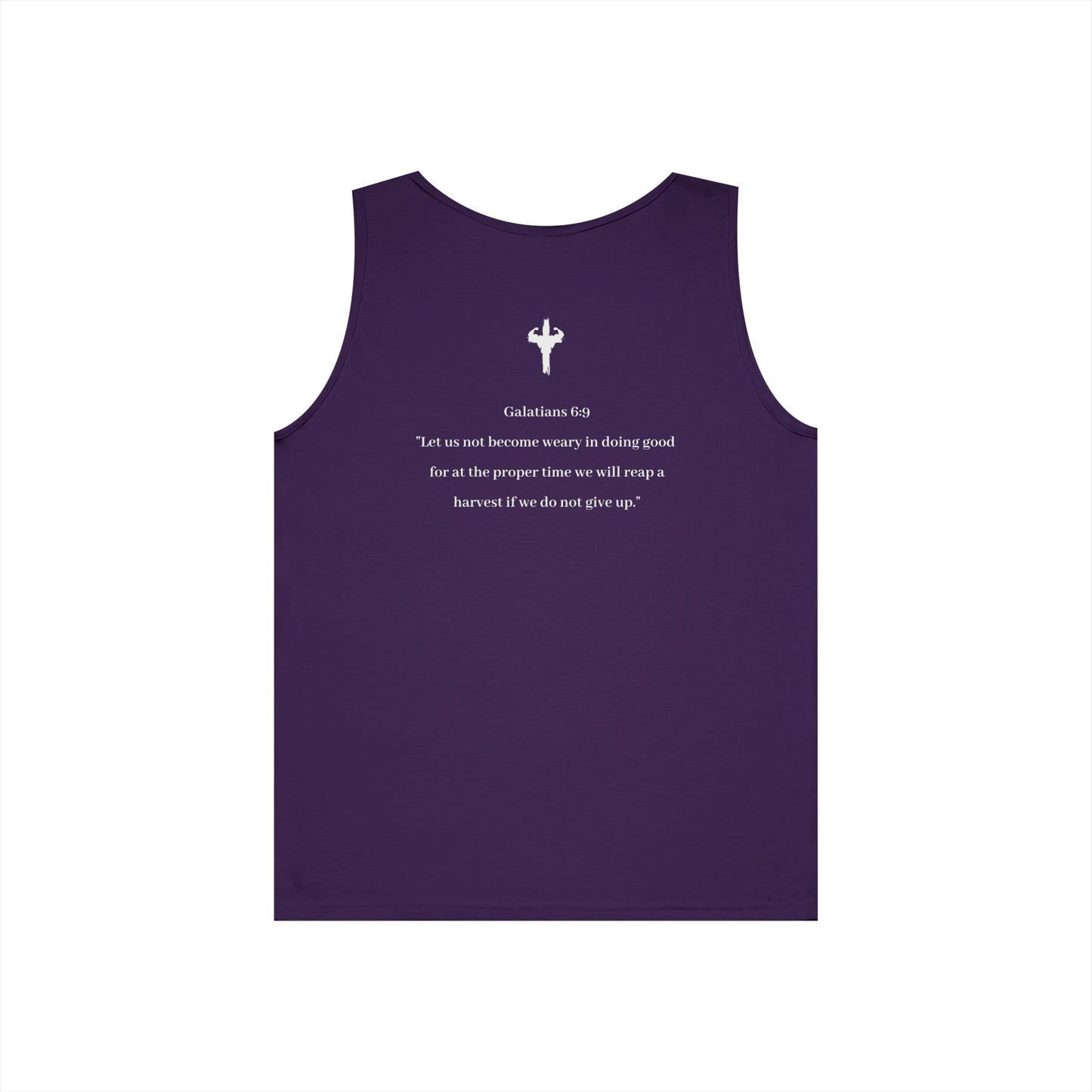 HolyPower Motivational Tank Top | Unisex, Inspirational Gym Workout Gear, Unique Summer Activewear