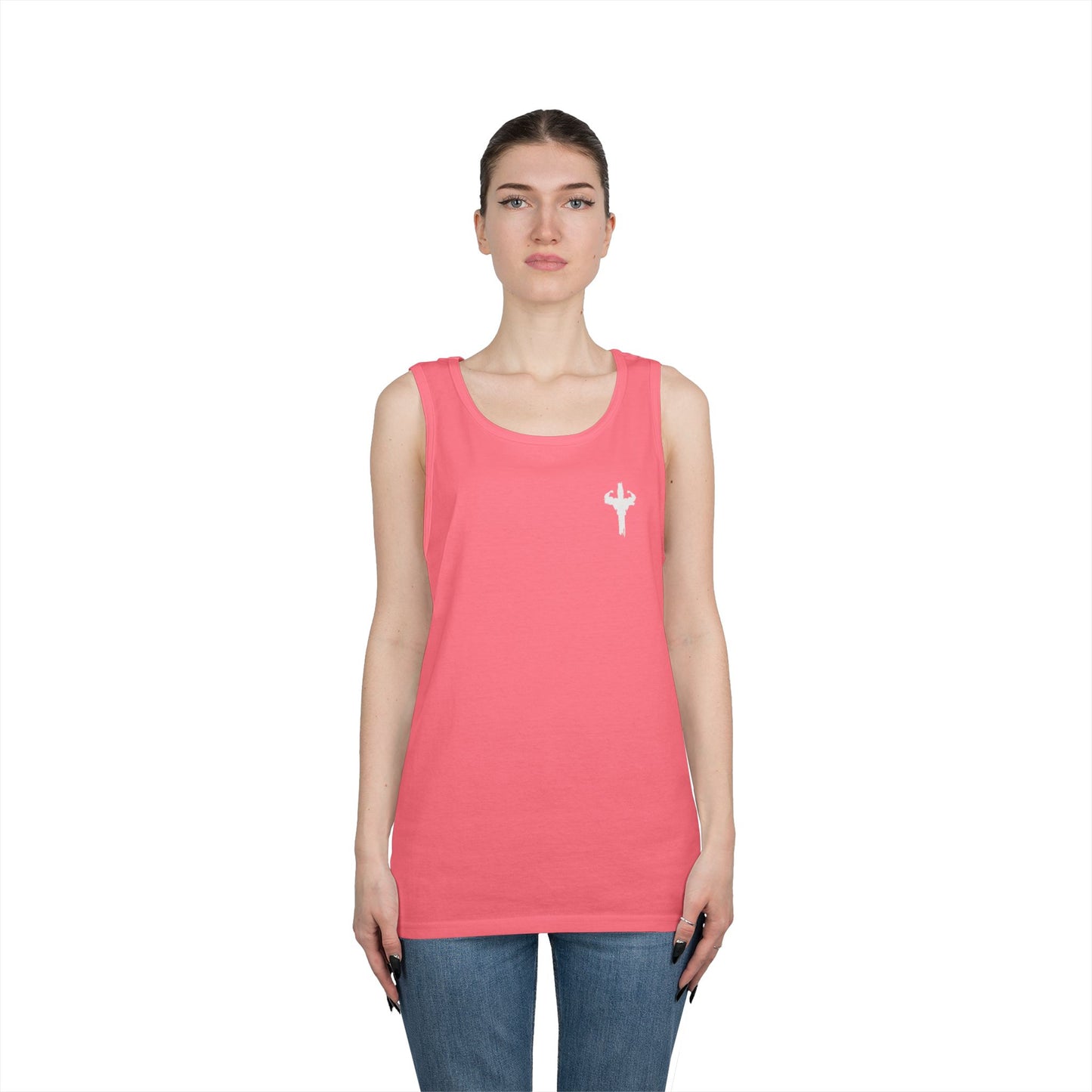 HolyPower Motivational Tank Top | Unisex, Inspirational Gym Workout Gear, Unique Summer Activewear