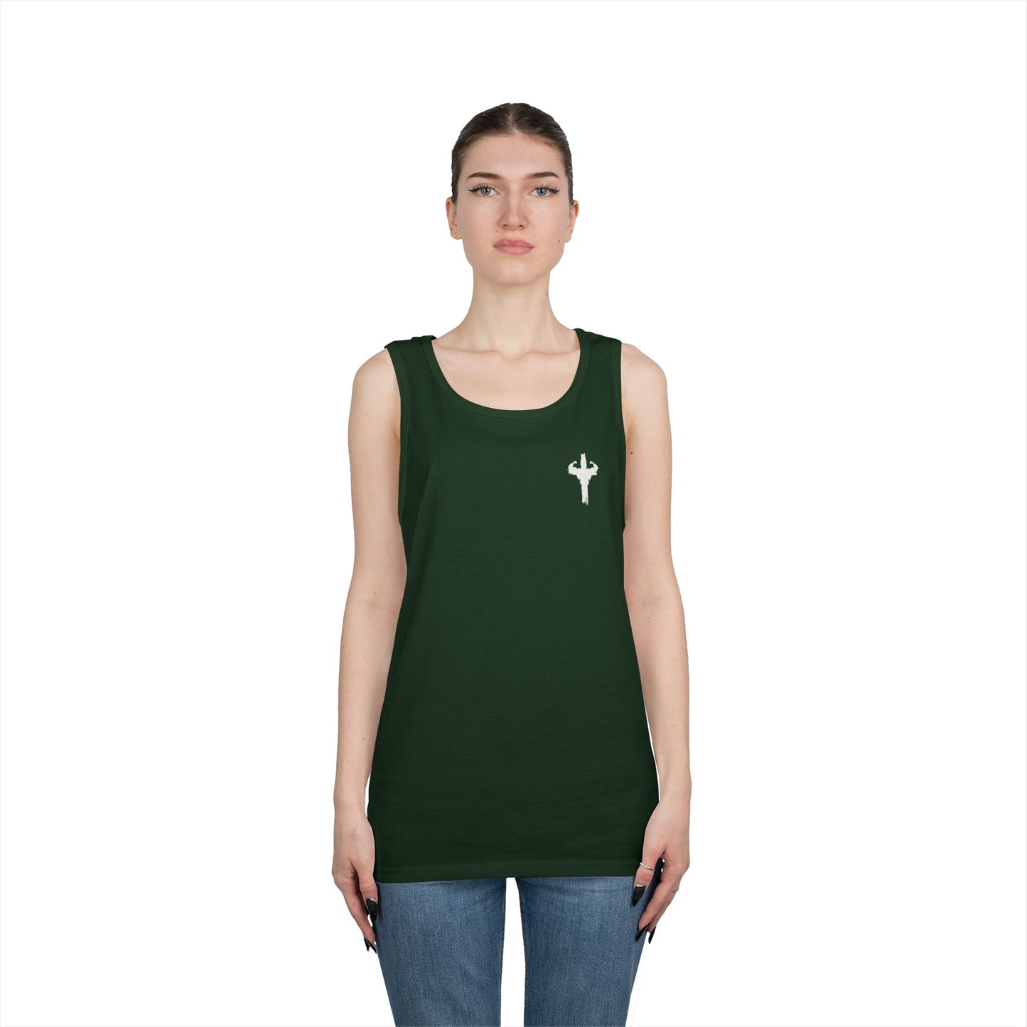 HolyPower Motivational Tank Top | Unisex, Inspirational Gym Workout Gear, Unique Summer Activewear
