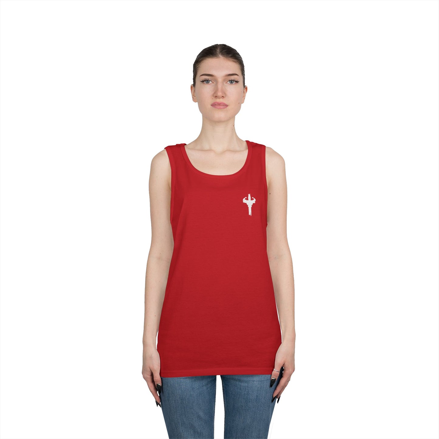 HolyPower Motivational Tank Top | Unisex, Inspirational Gym Workout Gear, Unique Summer Activewear