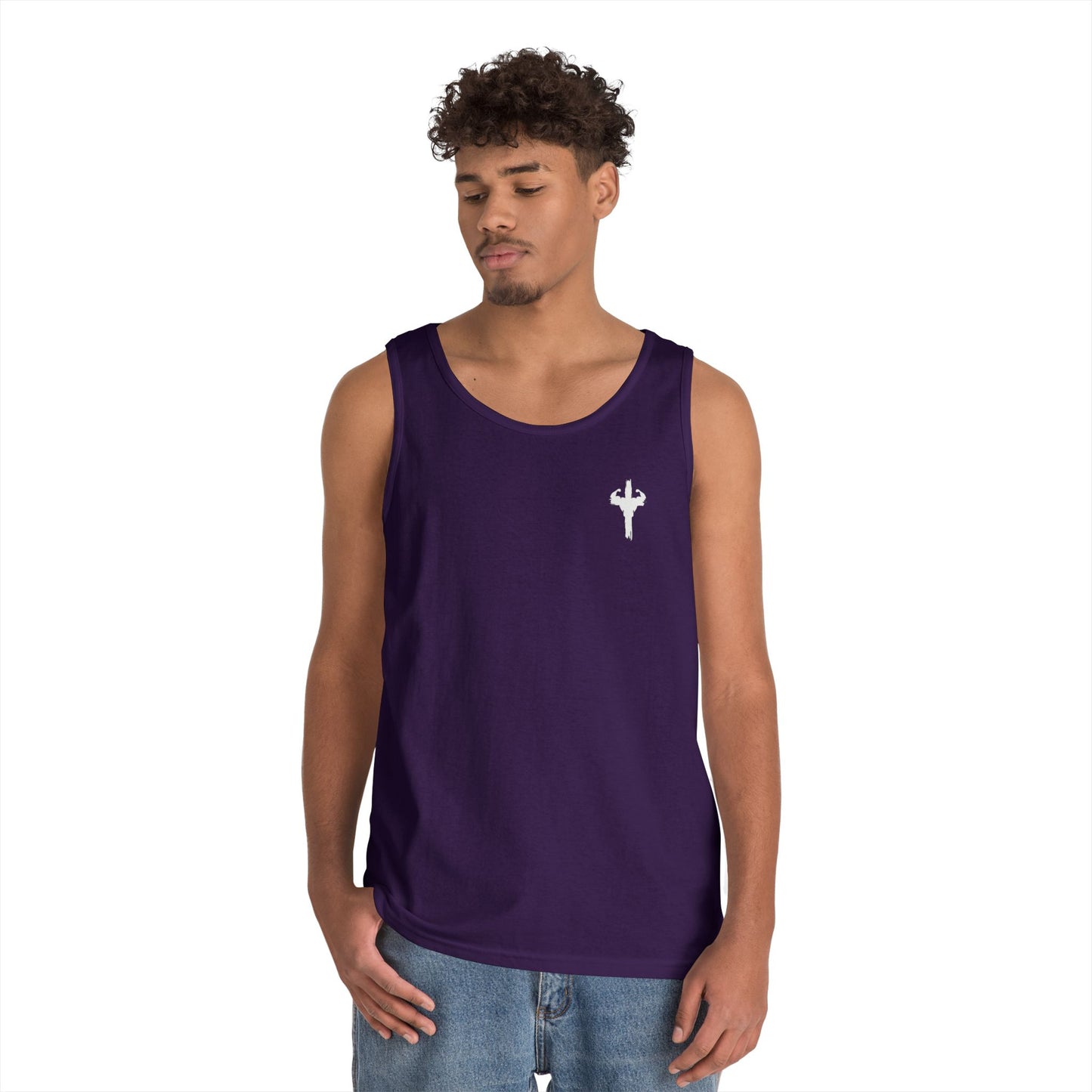 HolyPower Motivational Tank Top | Unisex, Inspirational Gym Workout Gear, Unique Summer Activewear