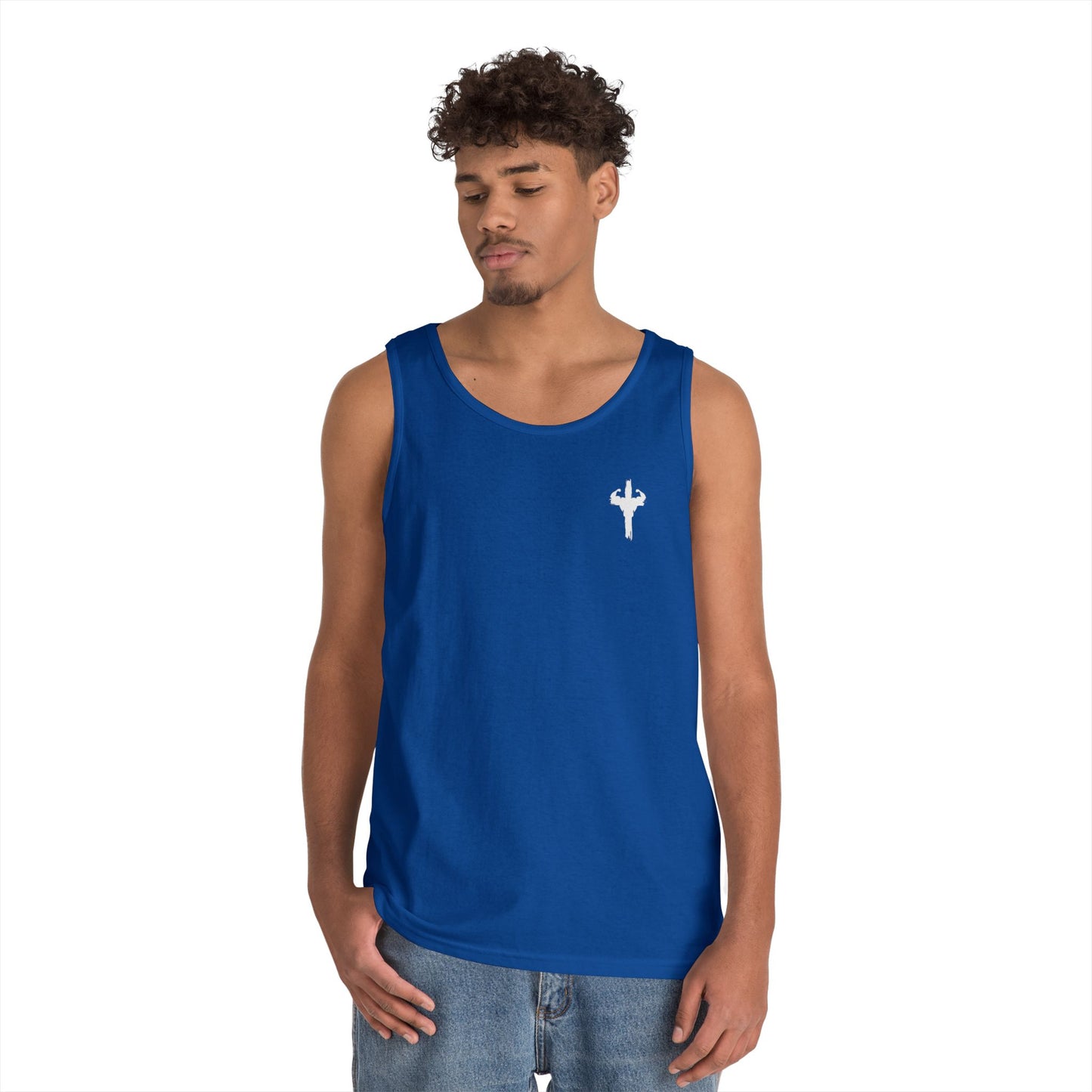 HolyPower Motivational Tank Top | Unisex, Inspirational Gym Workout Gear, Unique Summer Activewear