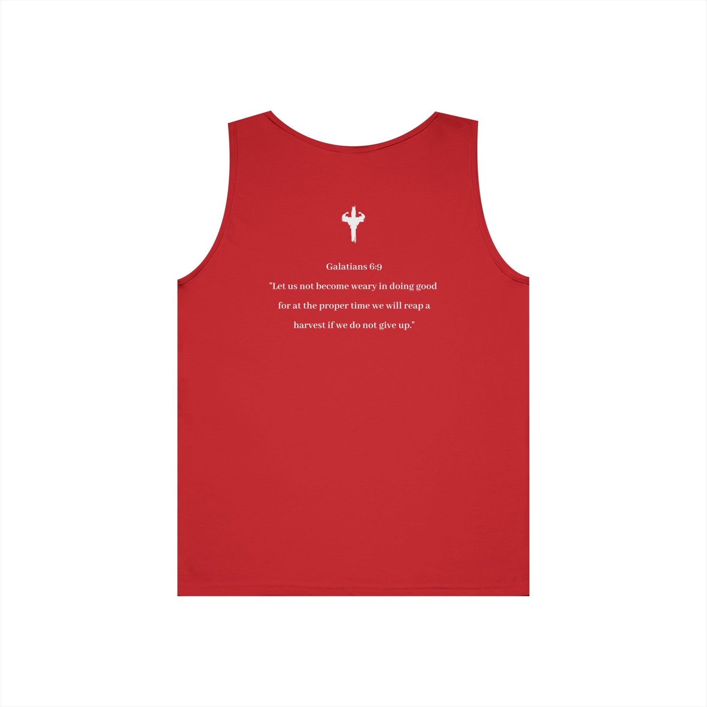 HolyPower Motivational Tank Top | Unisex, Inspirational Gym Workout Gear, Unique Summer Activewear