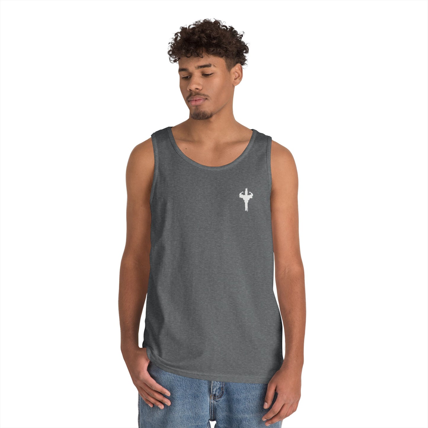 HolyPower Motivational Tank Top | Unisex, Inspirational Gym Workout Gear, Unique Summer Activewear
