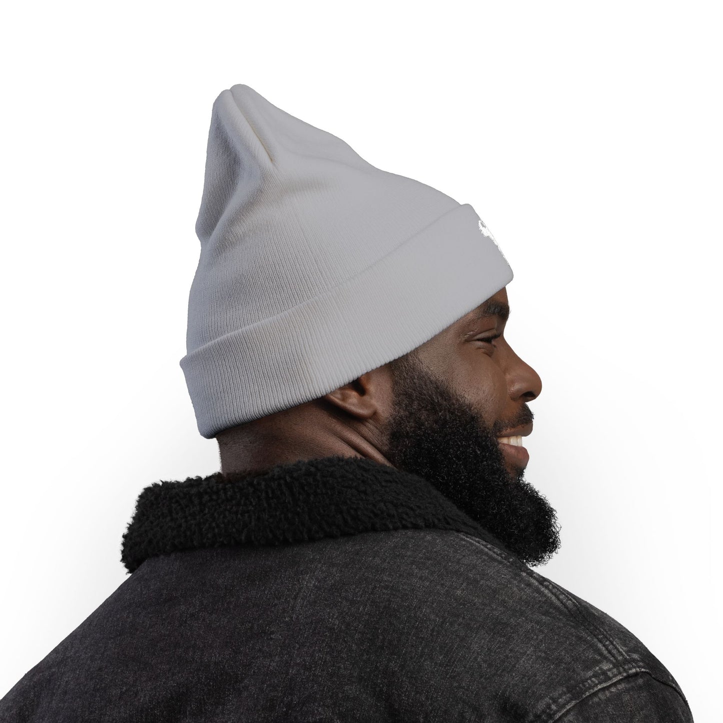 Embroidered HolyPower Knit Beanie | Cozy Winter Hat, Gift for Him or Her, Stylish Accessory, Casual Wear