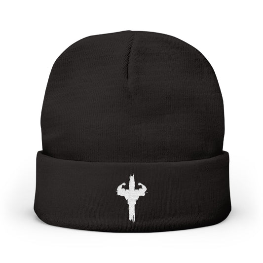 Embroidered HolyPower Knit Beanie | Cozy Winter Hat, Gift for Him or Her, Stylish Accessory, Casual Wear