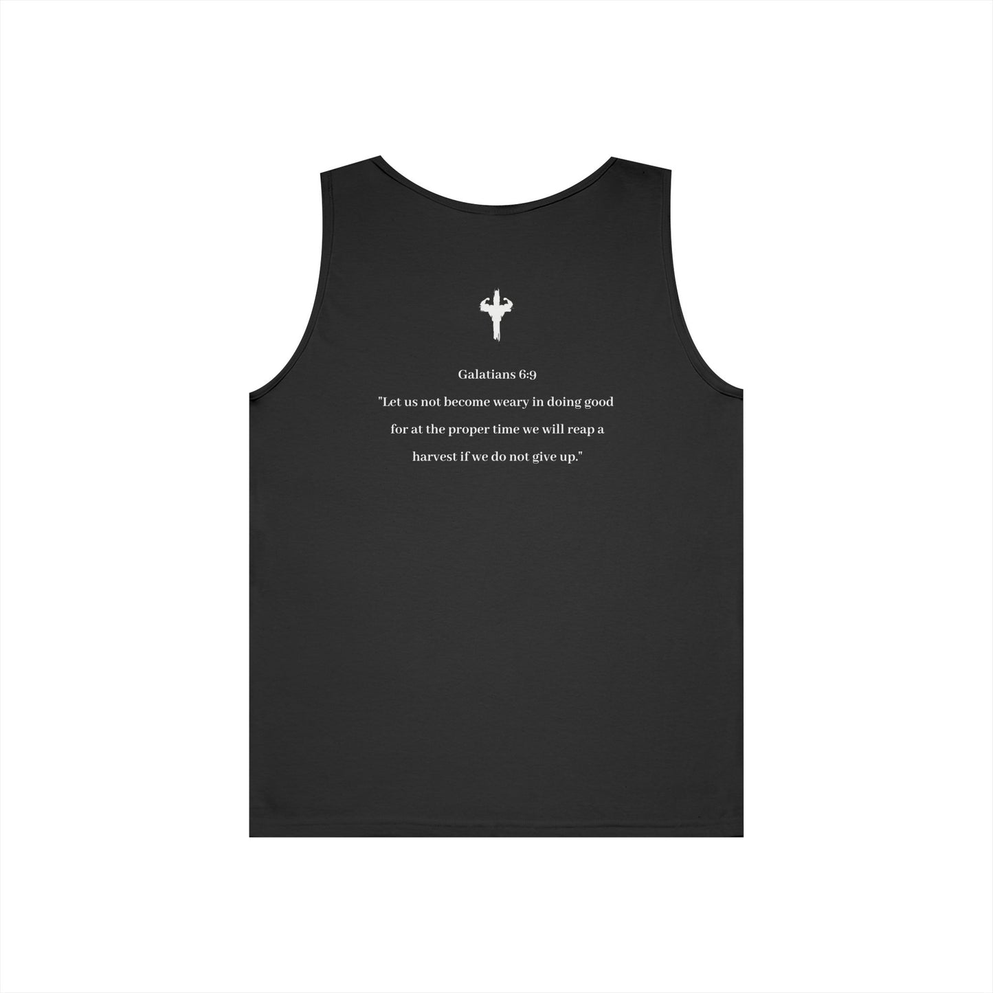 HolyPower Motivational Tank Top | Unisex, Inspirational Gym Workout Gear, Unique Summer Activewear