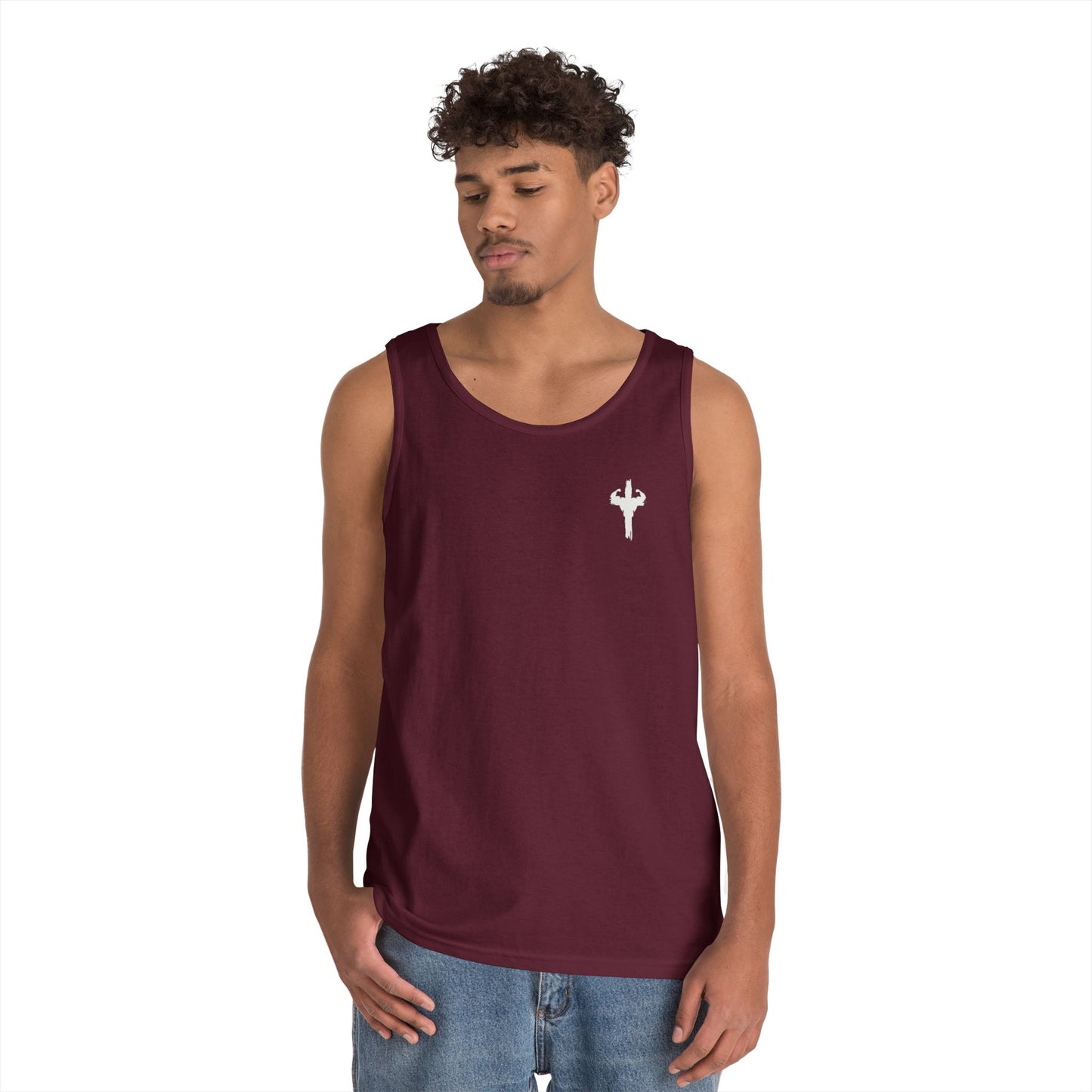 HolyPower Motivational Tank Top | Unisex, Inspirational Gym Workout Gear, Unique Summer Activewear