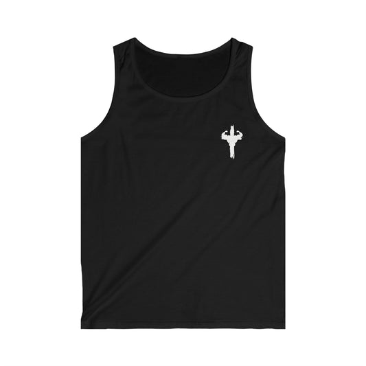 Men's Motivational HolyPower Tank Top | Inspirational Gym Workout Gear, Unique Summer Activewear
