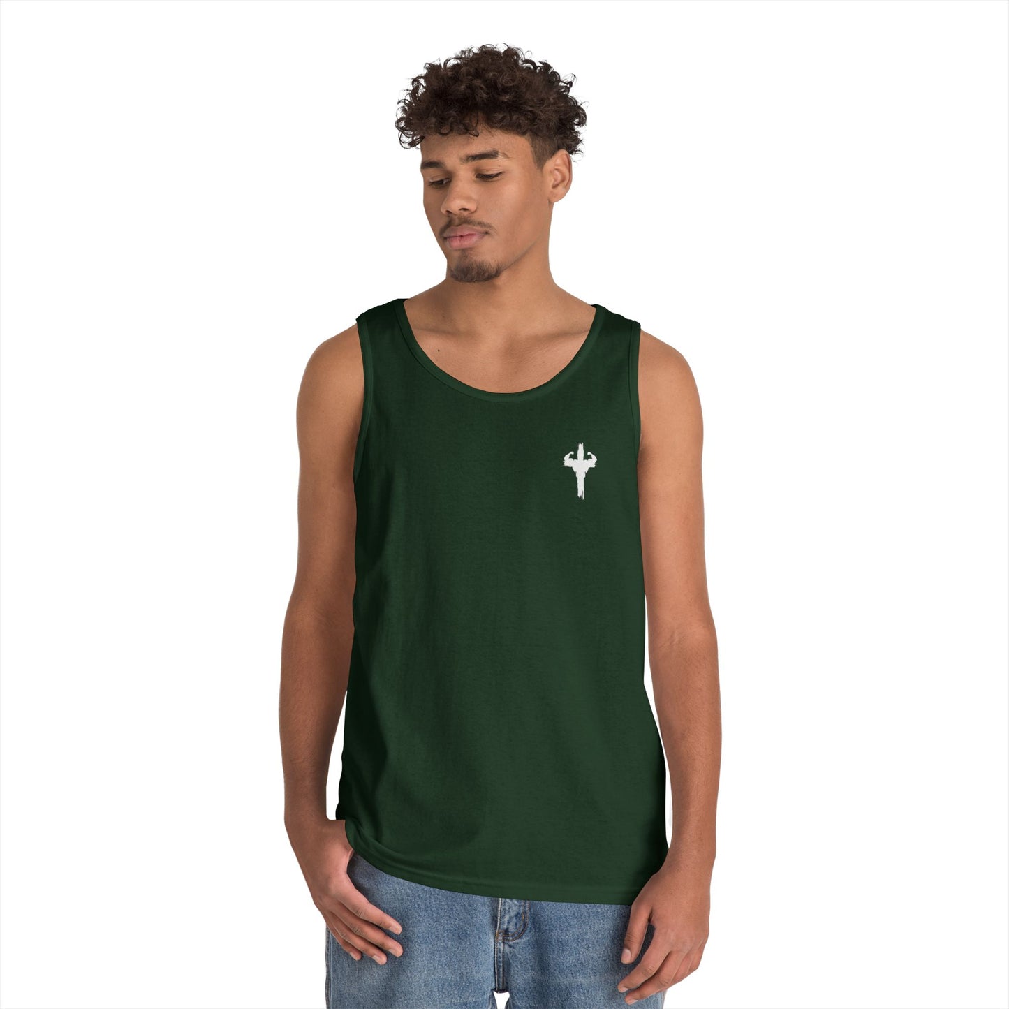 HolyPower Motivational Tank Top | Unisex, Inspirational Gym Workout Gear, Unique Summer Activewear