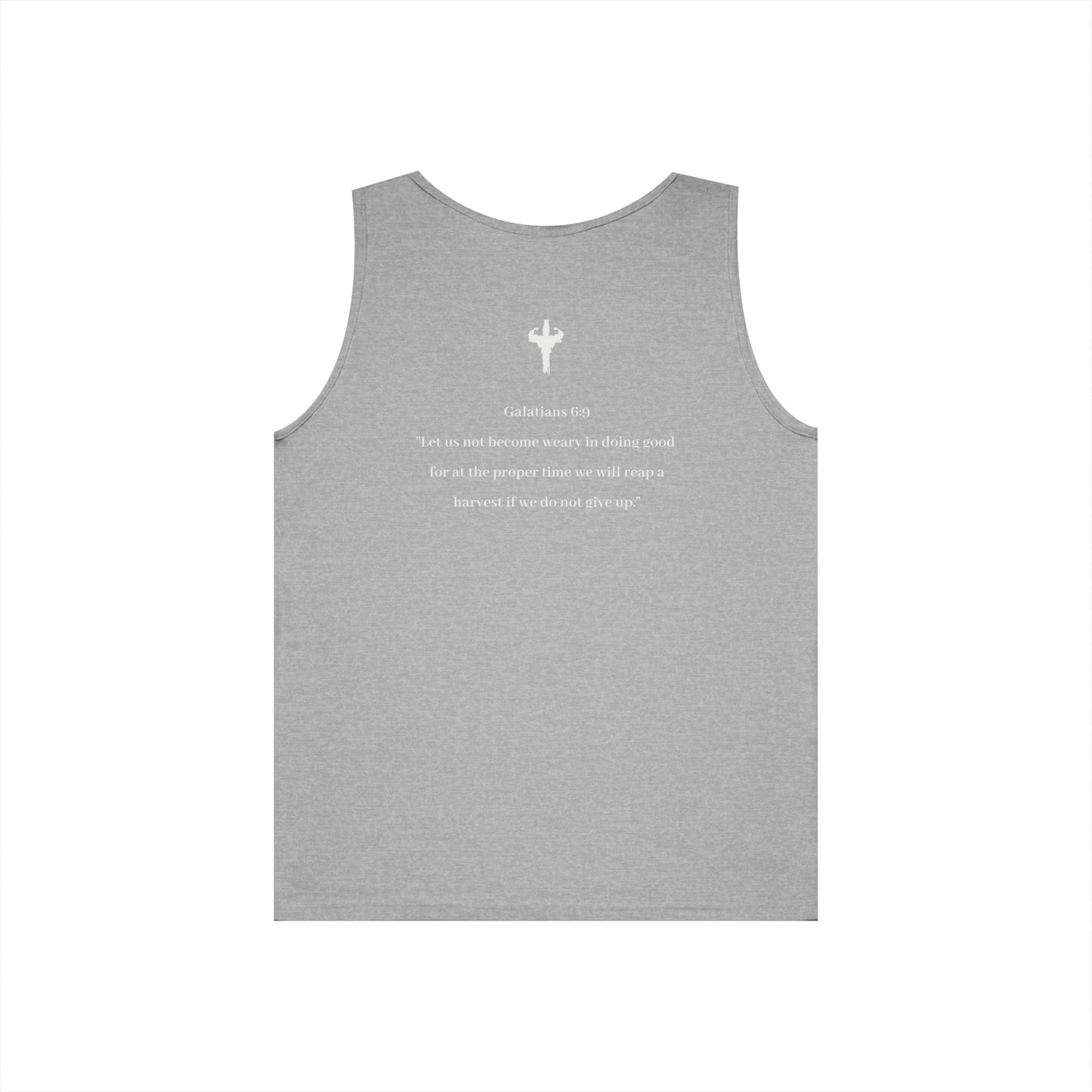 HolyPower Motivational Tank Top | Unisex, Inspirational Gym Workout Gear, Unique Summer Activewear