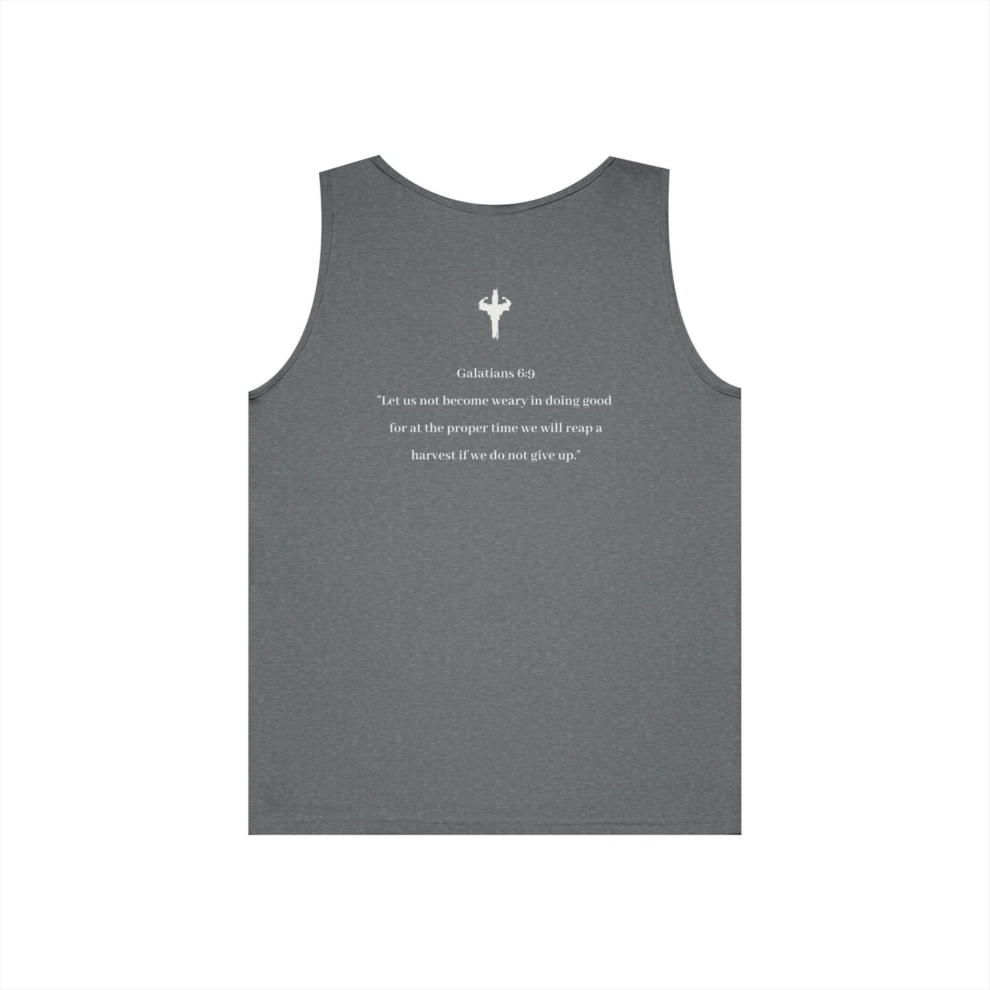 HolyPower Motivational Tank Top | Unisex, Inspirational Gym Workout Gear, Unique Summer Activewear