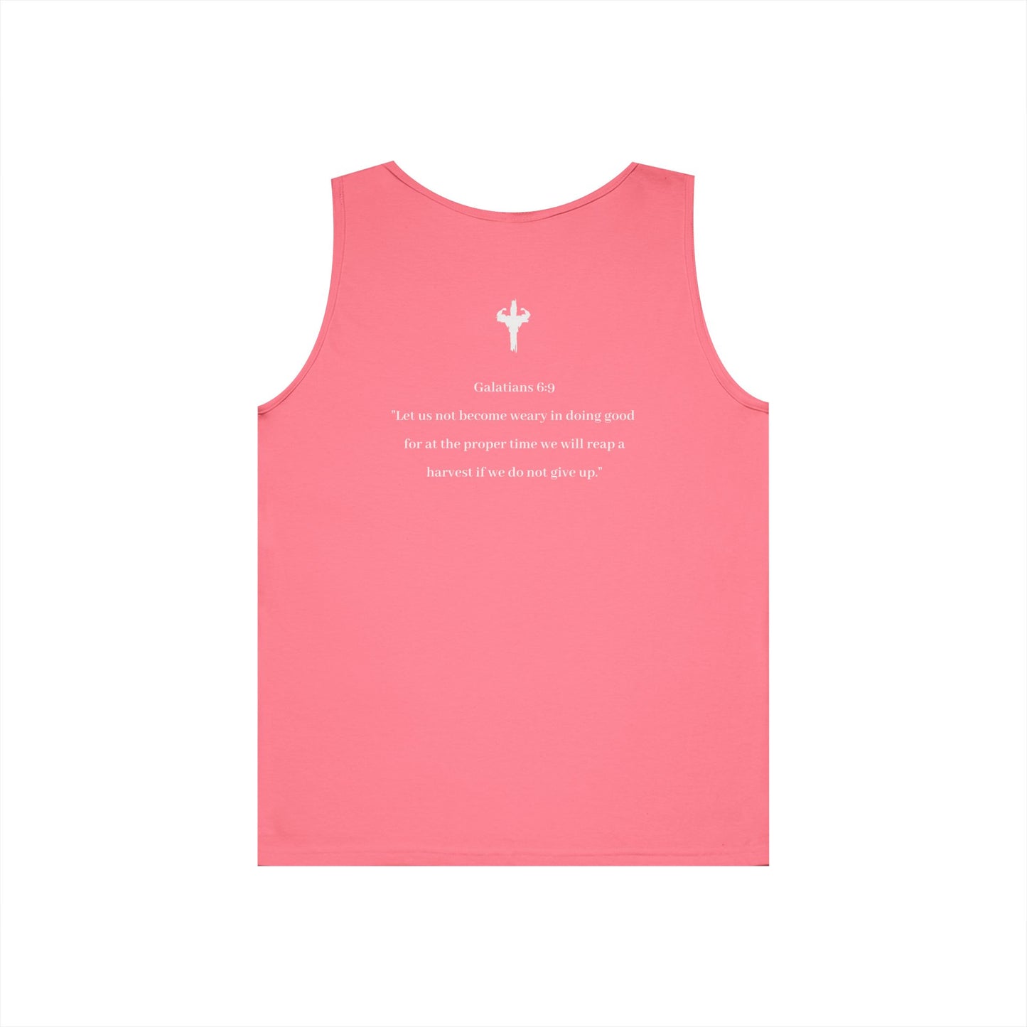 HolyPower Motivational Tank Top | Unisex, Inspirational Gym Workout Gear, Unique Summer Activewear