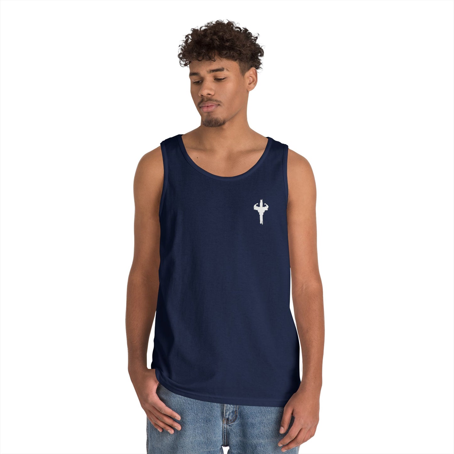 HolyPower Motivational Tank Top | Unisex, Inspirational Gym Workout Gear, Unique Summer Activewear