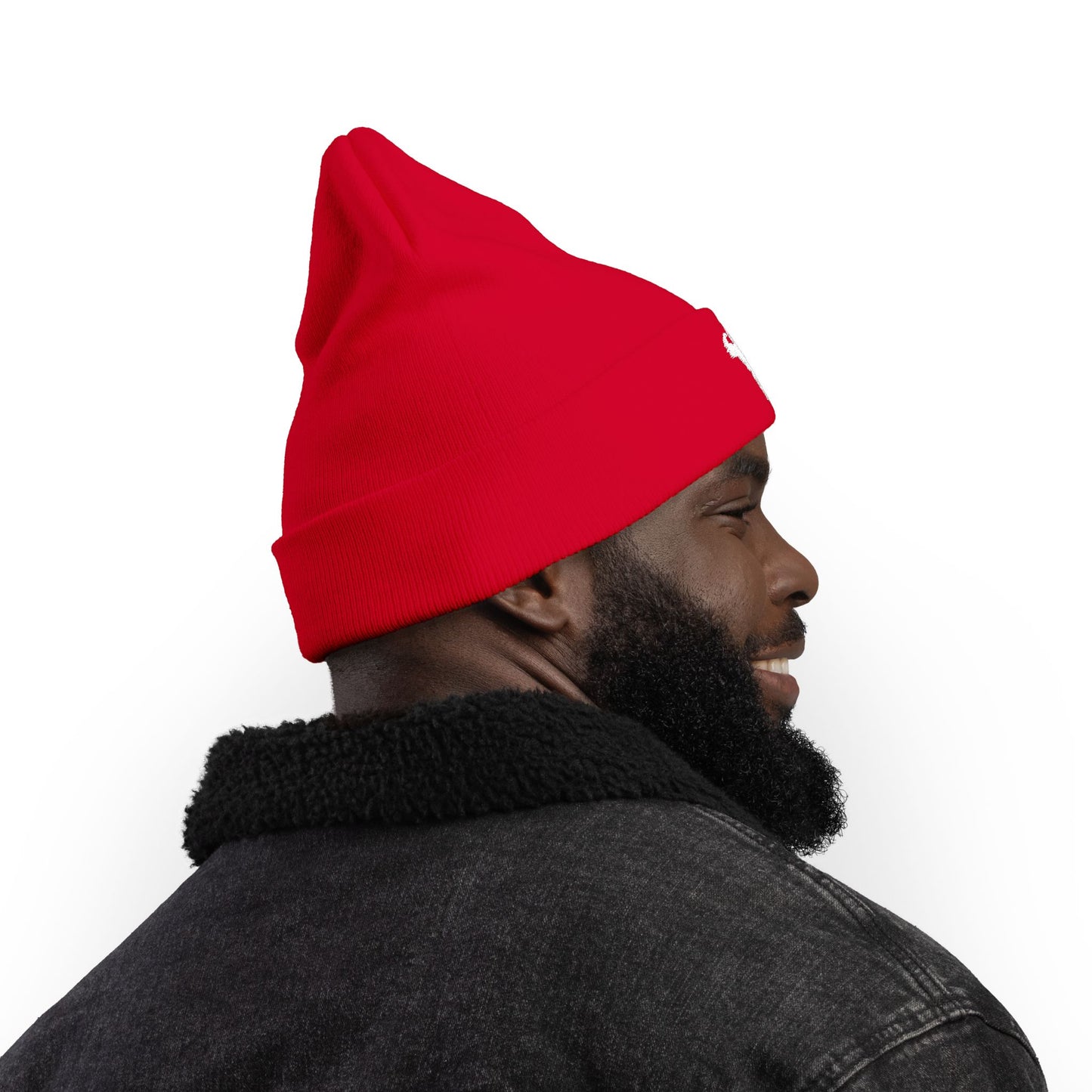 Embroidered HolyPower Knit Beanie | Cozy Winter Hat, Gift for Him or Her, Stylish Accessory, Casual Wear