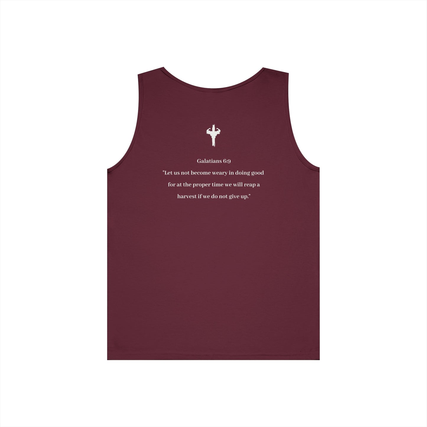 HolyPower Motivational Tank Top | Unisex, Inspirational Gym Workout Gear, Unique Summer Activewear