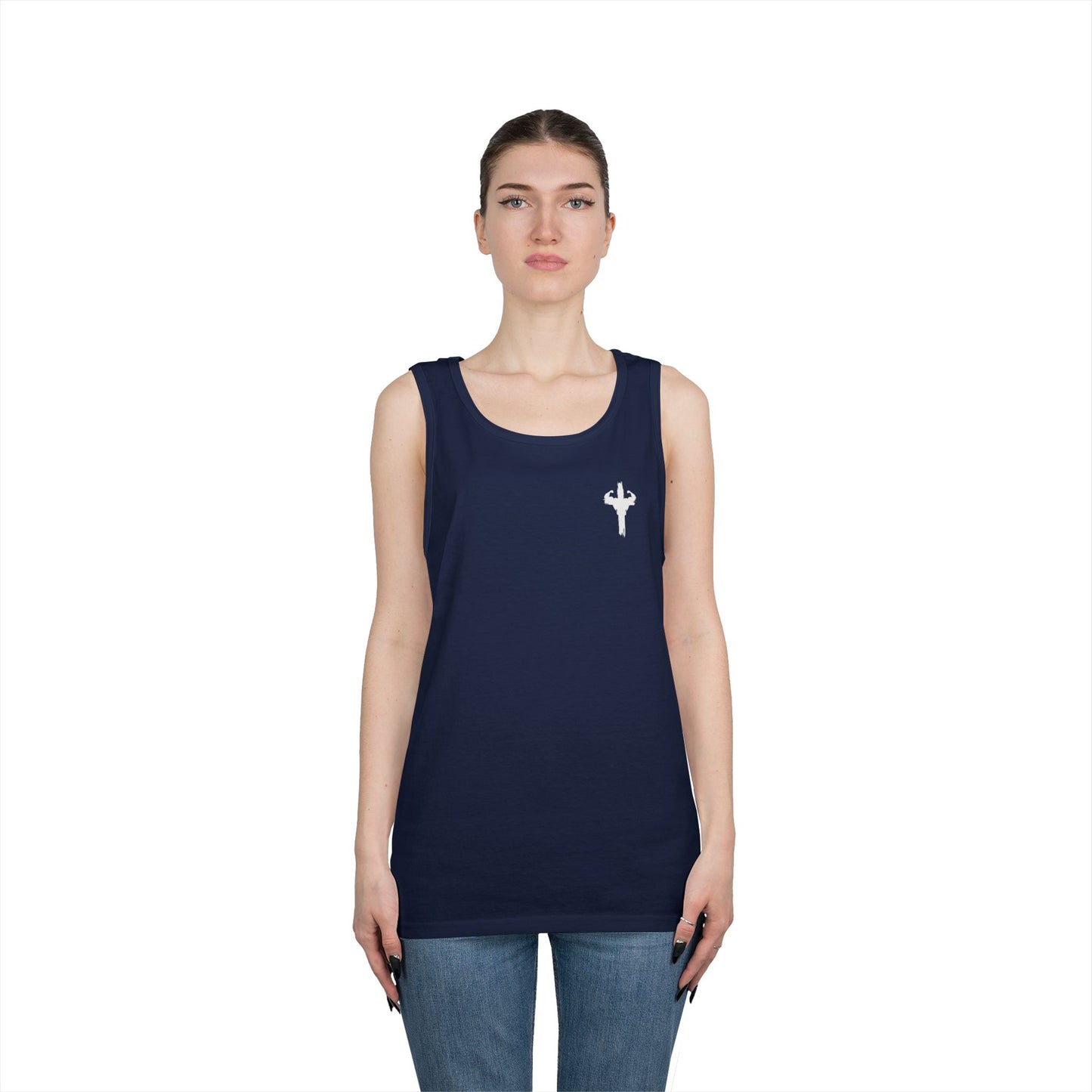 HolyPower Motivational Tank Top | Unisex, Inspirational Gym Workout Gear, Unique Summer Activewear