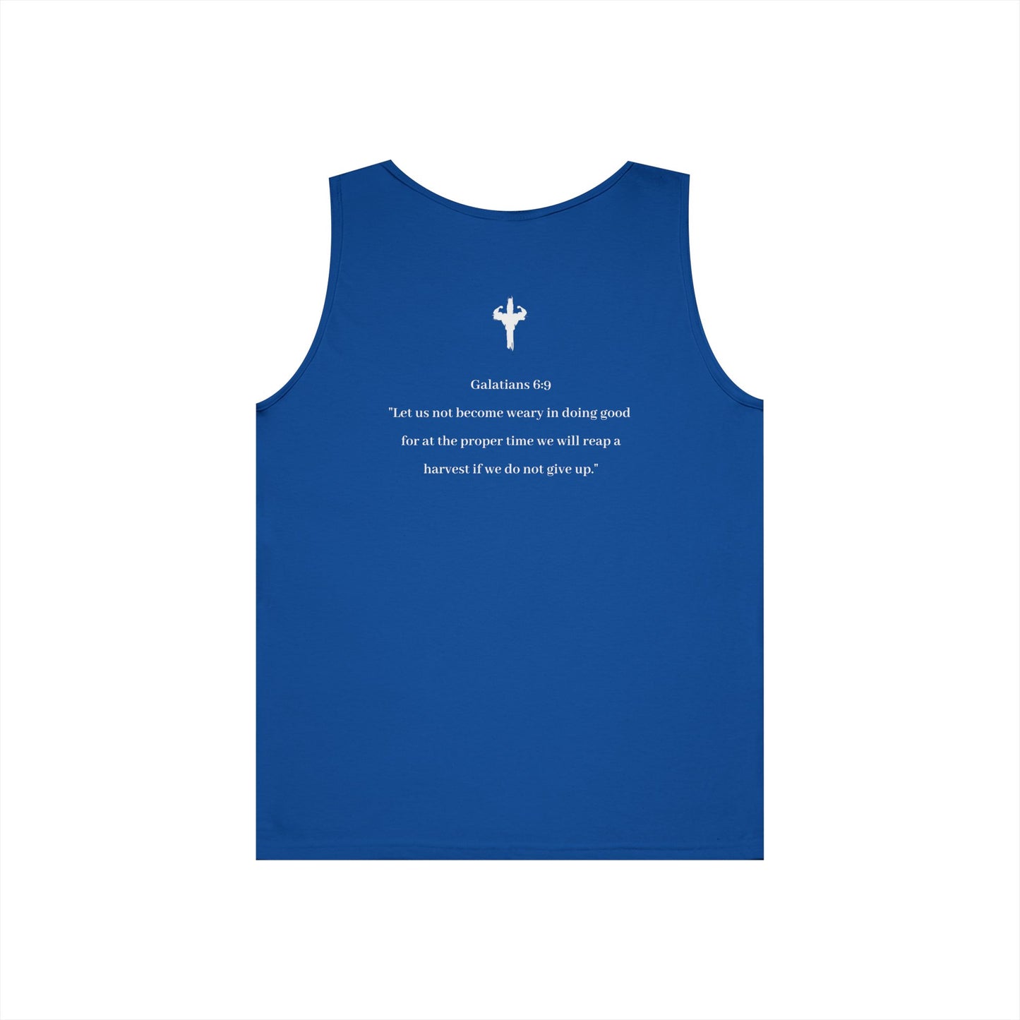 HolyPower Motivational Tank Top | Unisex, Inspirational Gym Workout Gear, Unique Summer Activewear