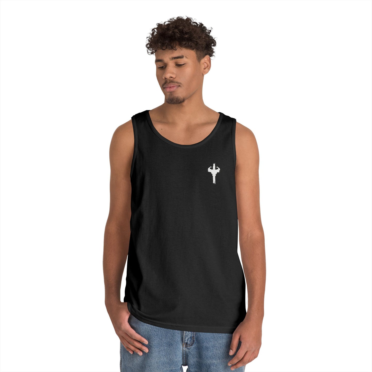 HolyPower Motivational Tank Top | Unisex, Inspirational Gym Workout Gear, Unique Summer Activewear
