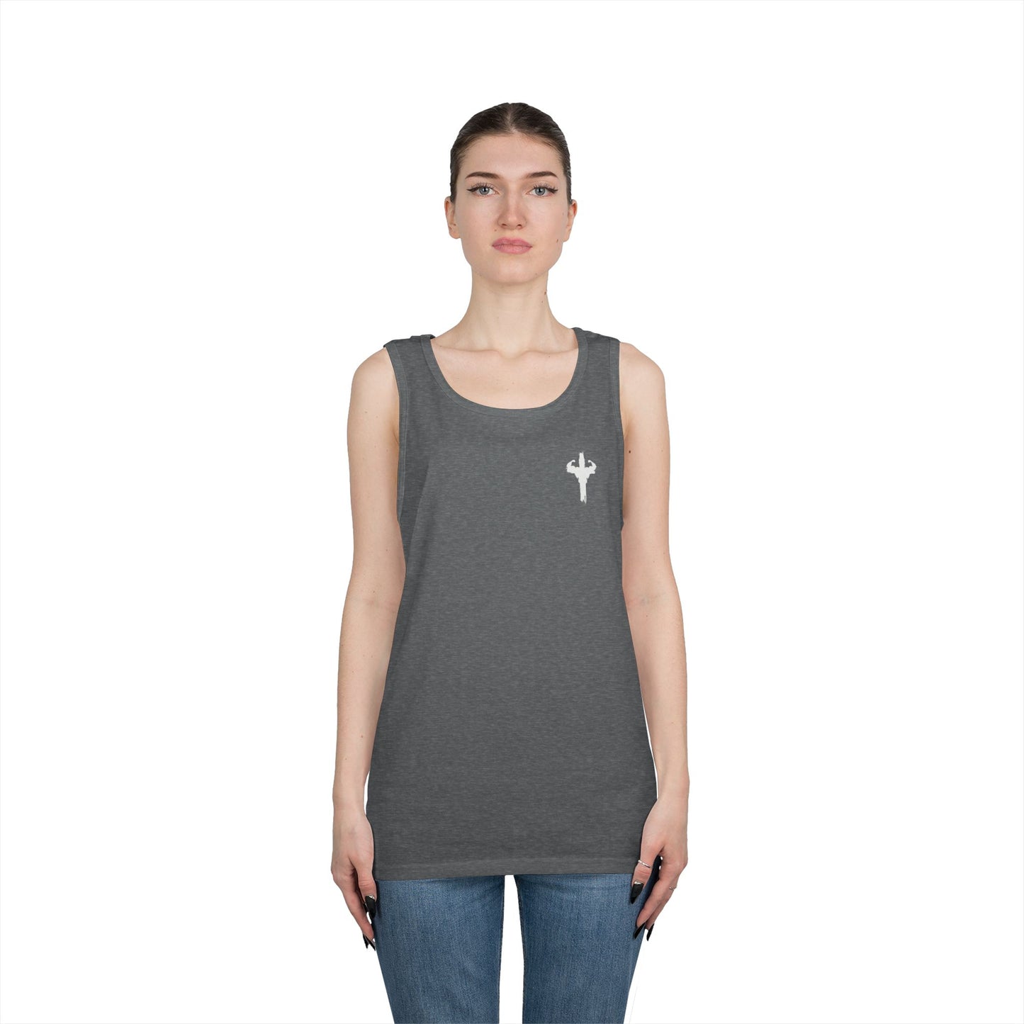 HolyPower Motivational Tank Top | Unisex, Inspirational Gym Workout Gear, Unique Summer Activewear