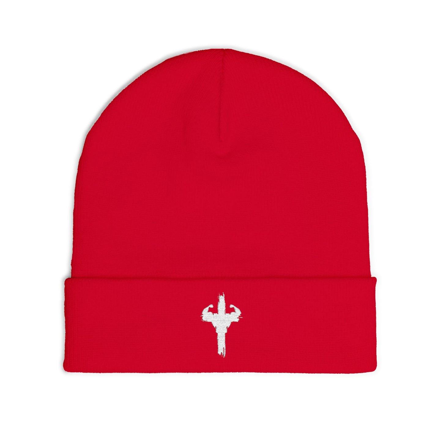 Embroidered HolyPower Knit Beanie | Cozy Winter Hat, Gift for Him or Her, Stylish Accessory, Casual Wear