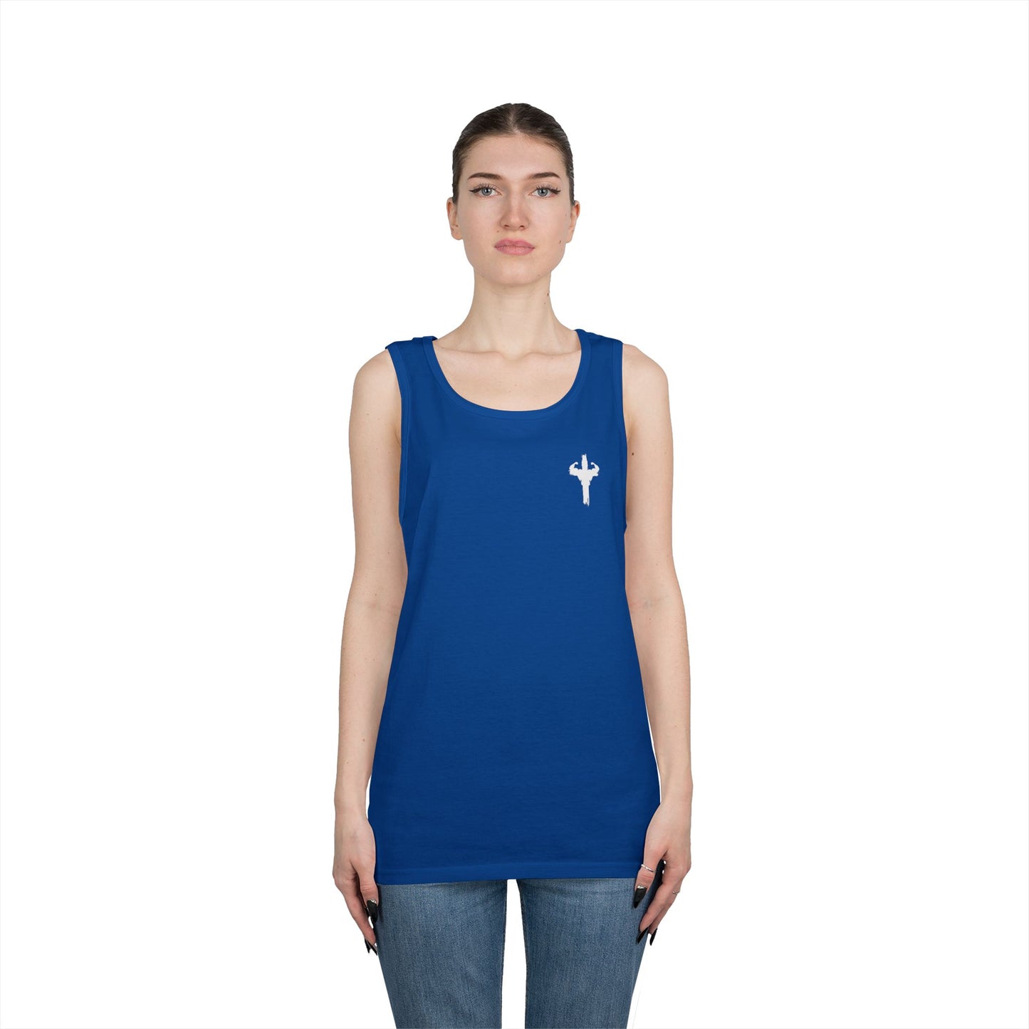HolyPower Motivational Tank Top | Unisex, Inspirational Gym Workout Gear, Unique Summer Activewear