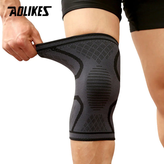 AOLIKES - 1PCS Fitness Knee Support Sleeves For Everyday Activities