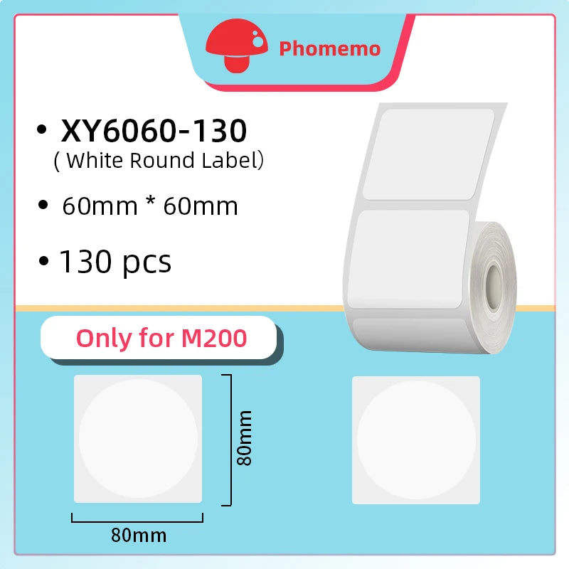 Memoking - Phomemo M110 Thermal Wireless mini Label Printer Portable Bluetooth Sticker