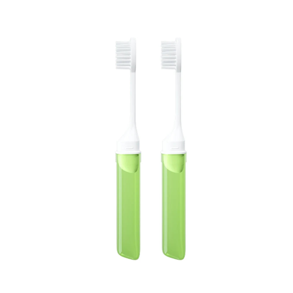 NoEnName_Null - Travel Toothbrush, Portable, Folding, Training Toothbrushes, Mini Tooth Brush, Adult Family Outdoor Camping Use