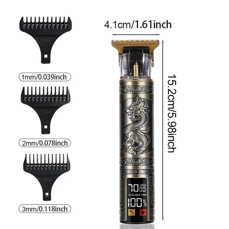 NoEnName_Null - Three-speed Variable Gear T9 Electric Hair Clipper, Shaving, Hair Trimming